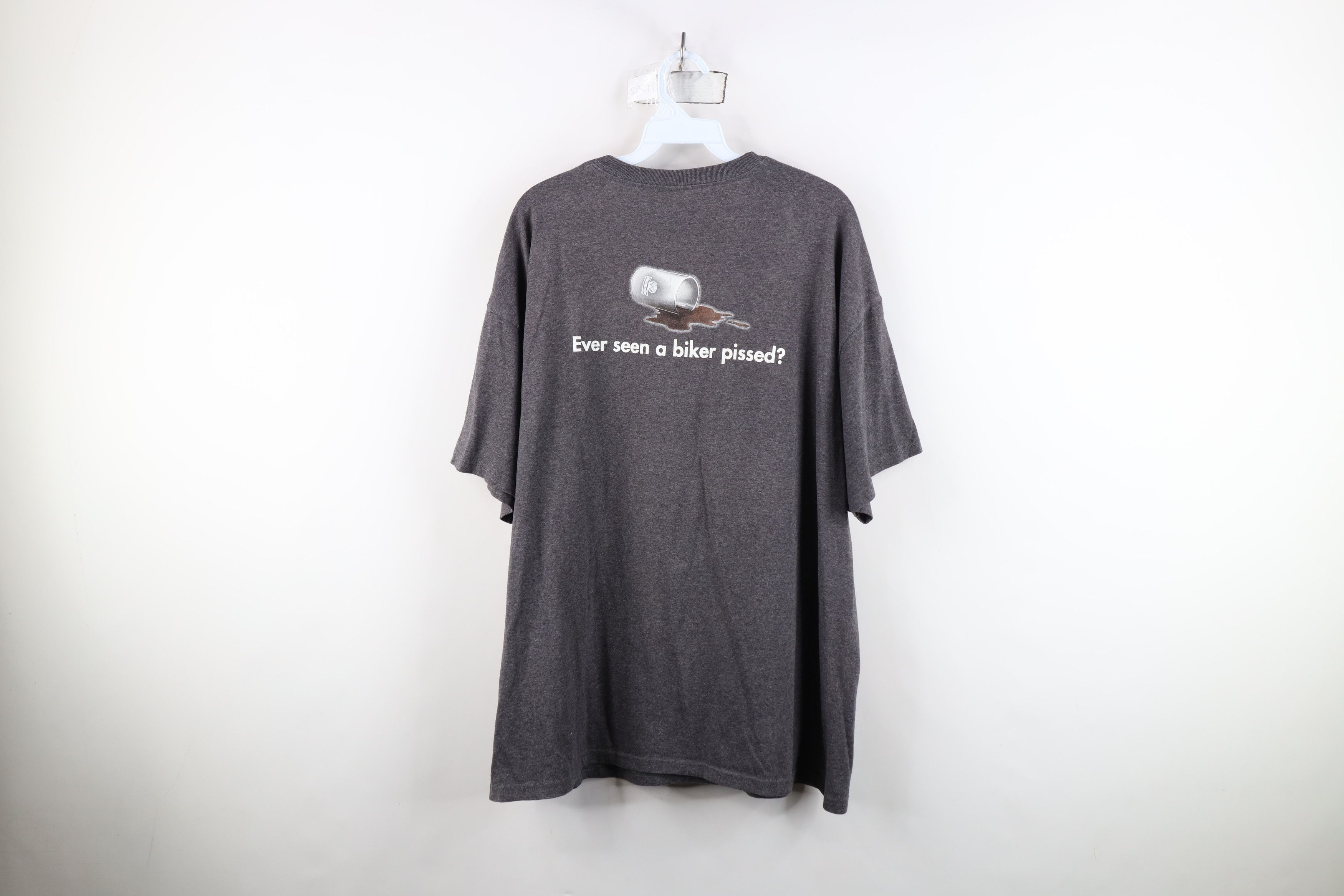 Vintage Vintage Jagermeister A Biker Pissed Spilled Shot T-Shirt Size US XL / EU 56 / 4 - 12 Thumbnail