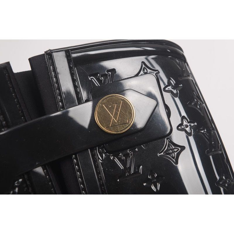 Other Louis Vuitton Black Logo-Embossed Knee-High Boots - Size US 6 / EU 39 - 9 Thumbnail