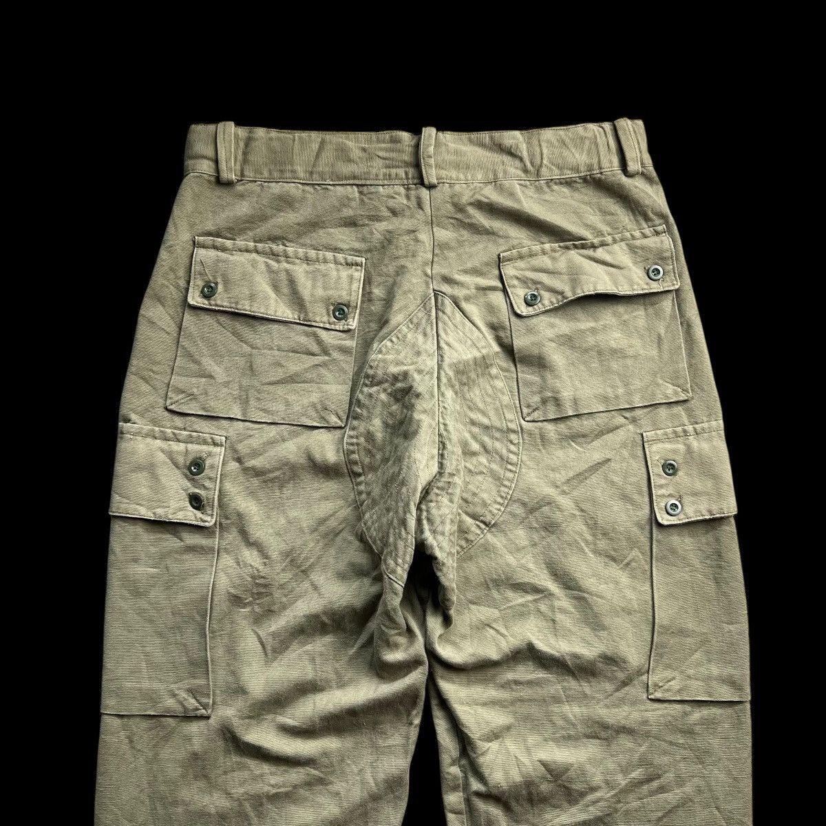 Vintage 🇪🇸 Vintage Spanish M67 Field Cargo Pants Size US 34 / EU 50 - 3 Thumbnail