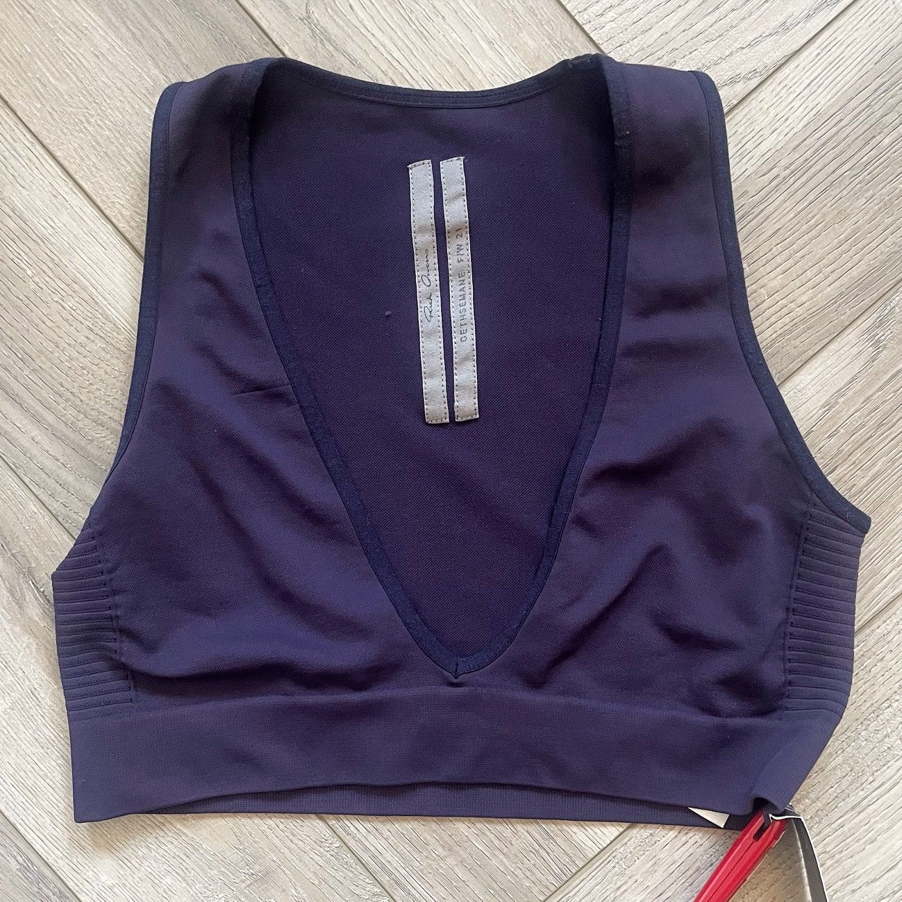 Rick Owens Rick Owens Mainline FW21 Gethsemane Eggplant Crop Top Size S / US 4 / IT 40 - 1 Thumbnail