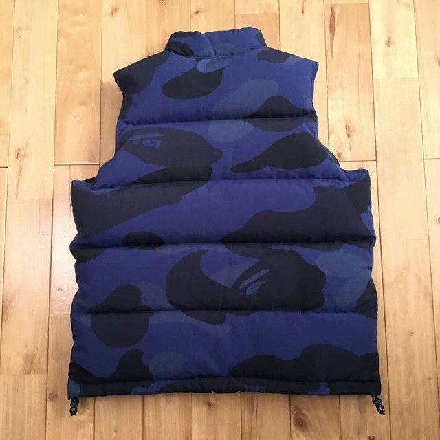 Bape × Nigo BAPE Giant Blue camo Puffer Down Vest a bathing ape NIGO Size US XL / EU 56 / 4 - 3 Thumbnail