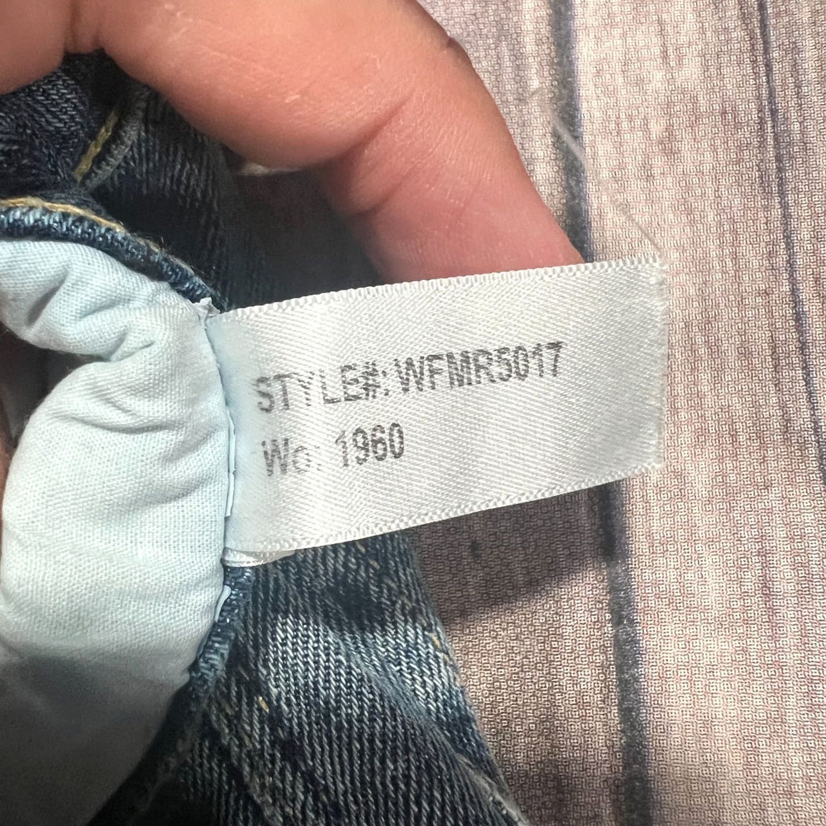 Vintage DU/ER High Rise Straight Jeans 27x27 Blue Denim Midweight Stretch Woman Regular 5-Pocket Vintage No Size 27" / US 4 / IT 40 - 7 Thumbnail