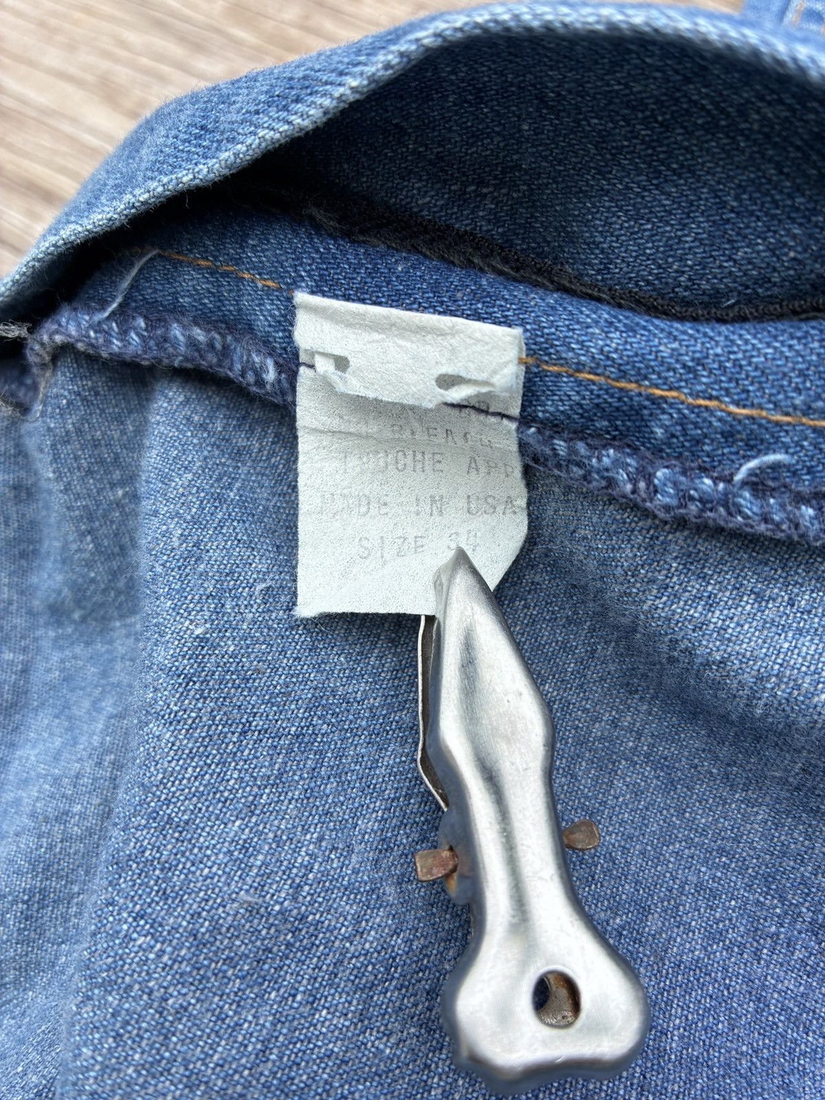 Vintage Vintage 70s Touché Blue Jeans Straight Leg Made in USA Size US 34 / EU 50 - 9 Thumbnail