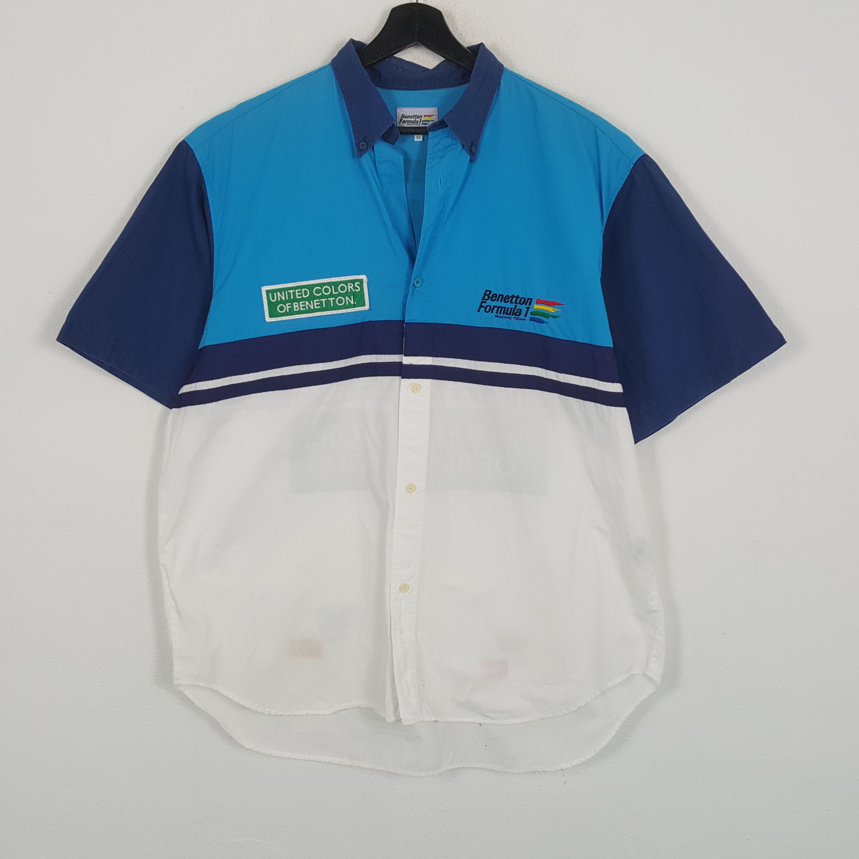 UNITED COLORS OF BENETTON F1 Formula One Workwear Shirt