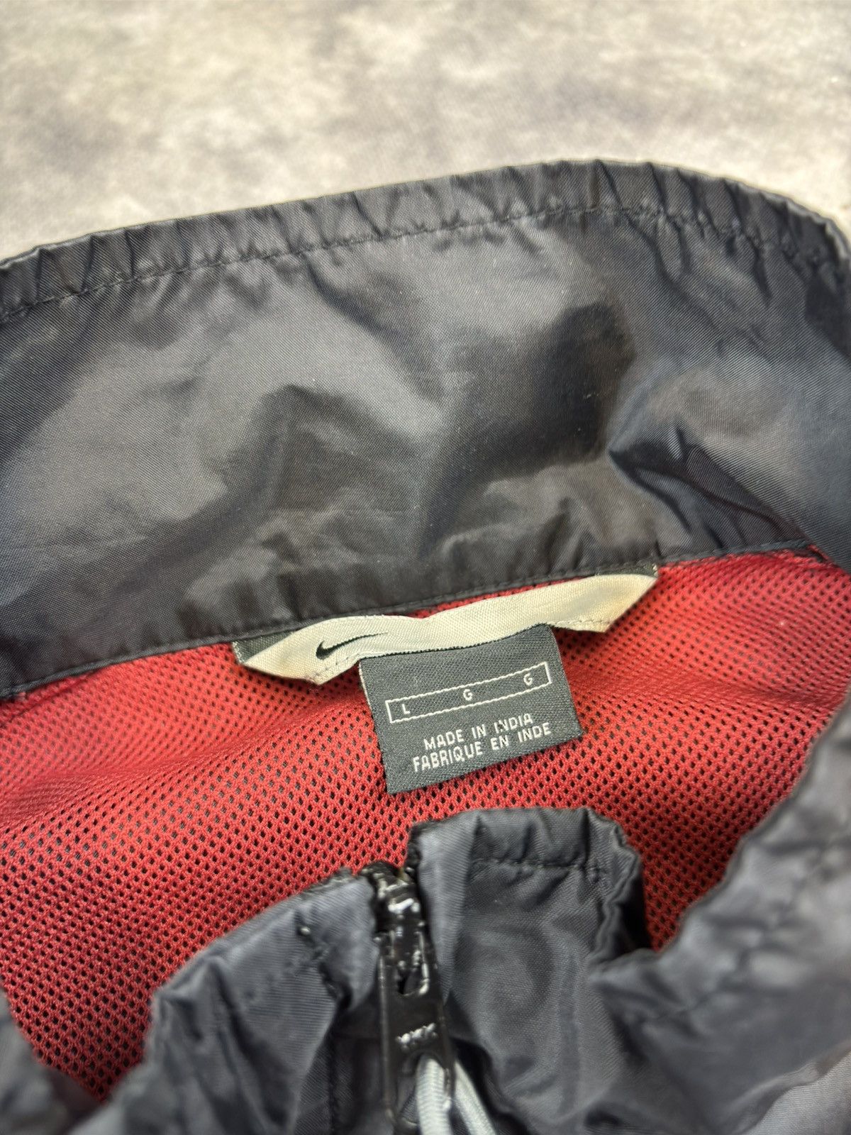 Nike RARE Nike 90s Big Logo Swoosh Jacket Hoodie Y2K Size US L / EU 52-54 / 3 - 7 Thumbnail