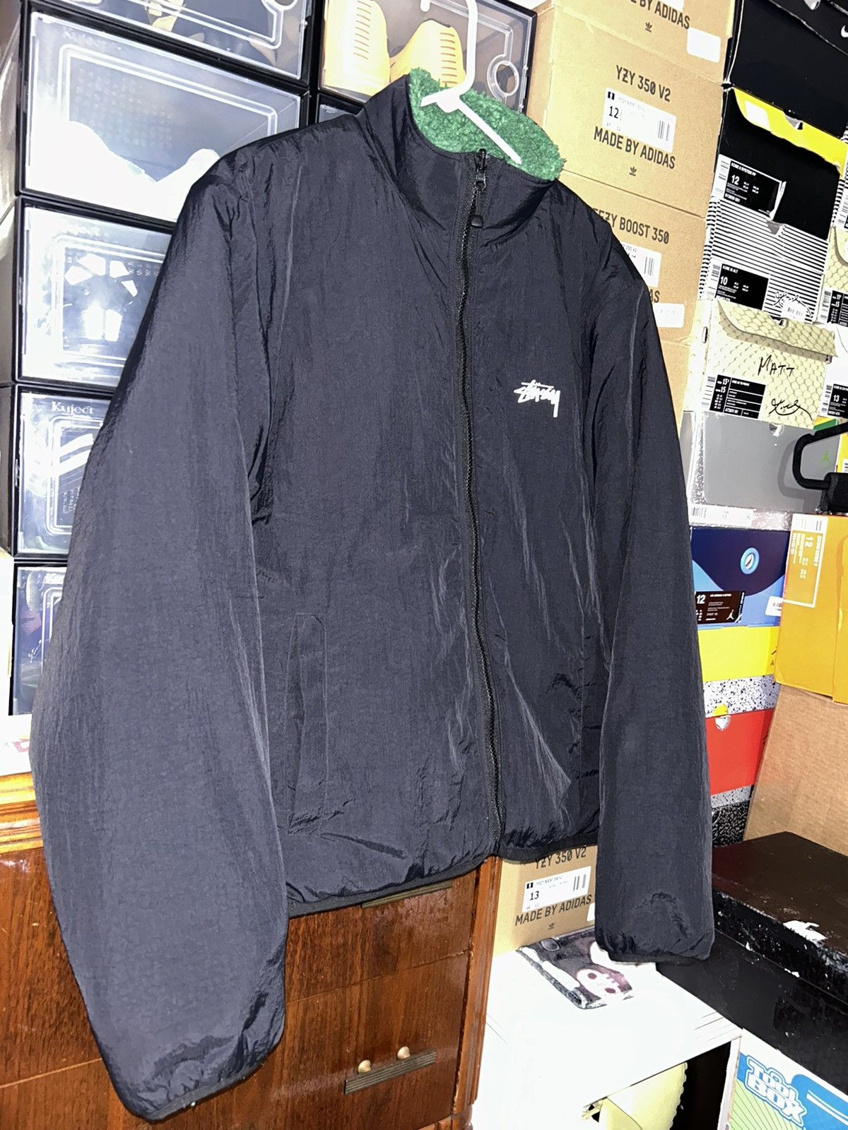 Stussy Stüssy Sherpa Reversible Jacket Green SS24 Stussy NEW Size US M / EU 48-50 / 2 - 8 Thumbnail