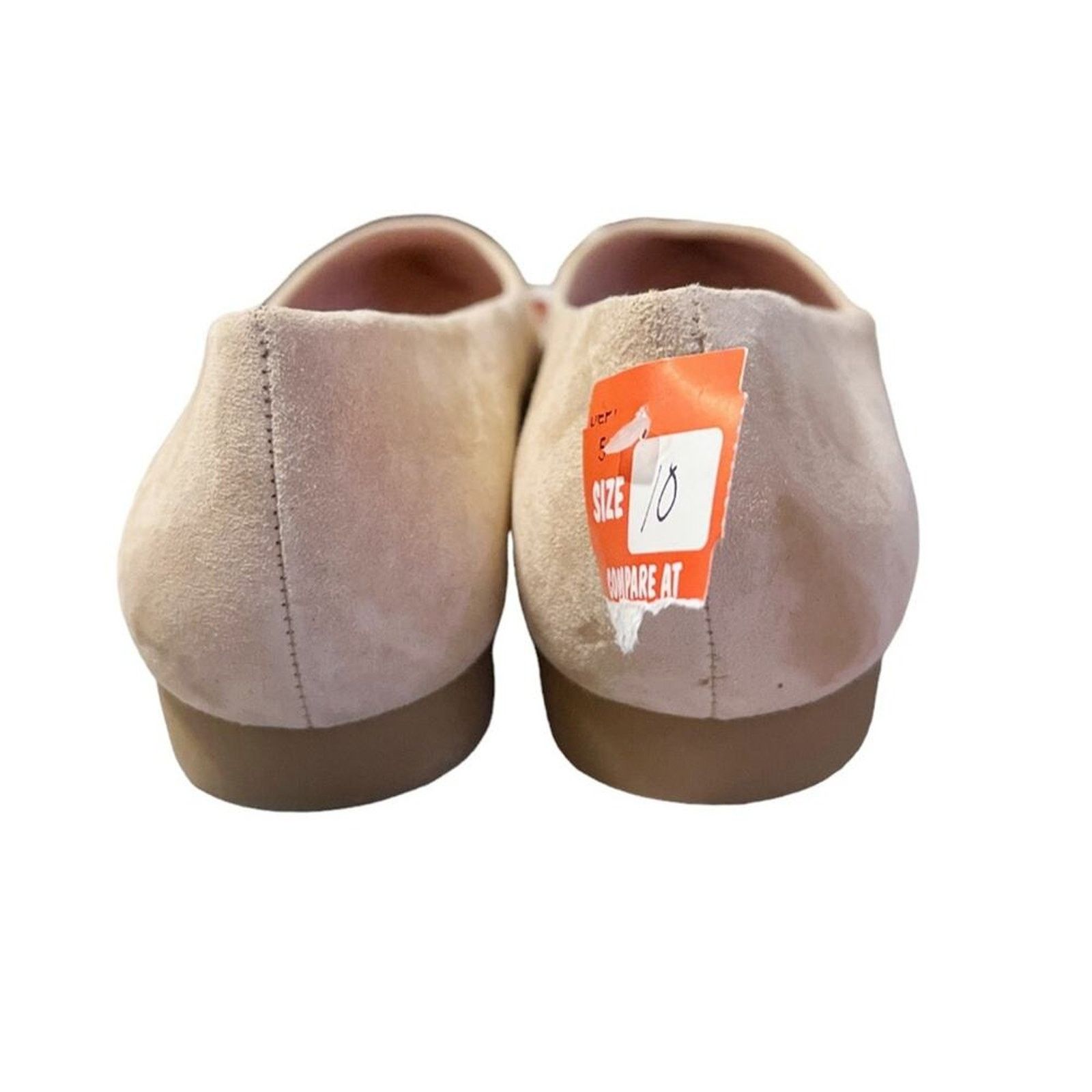 Bella Freud NWT Bella-Vita Nude Flats SZ 6WW Size US 6 / IT 36 - 3 Thumbnail