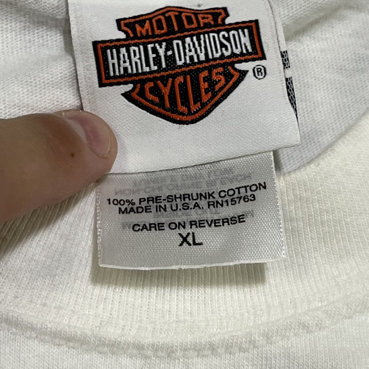 Harley Davidson Vintage Harley Davidson Pocket Tee Shirt Milwaukee Biker XL Size US XL / EU 56 / 4 - 6 Thumbnail