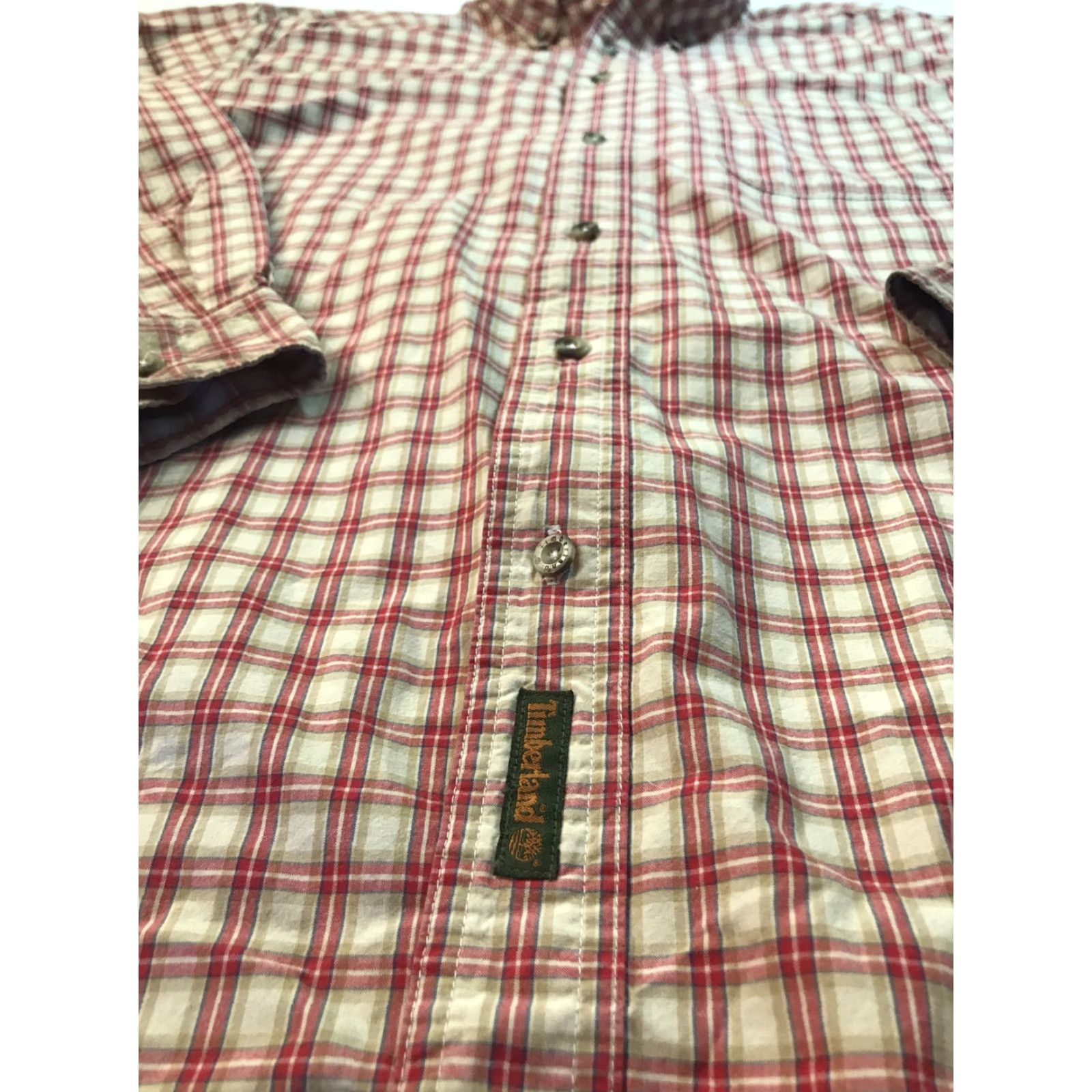 Timberland TIMBERLAND Shirt Button-Up Plaid Long Sleeve XL Multicolor Men’s Regular Fit Casual Button Front Pocket Hoodie? Wait. Size US XL / EU 56 / 4 - 4 Thumbnail