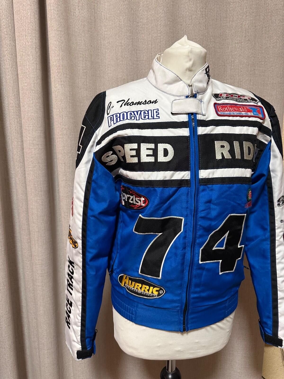 Other Vintage Fast Lane Speed Freak Moto Racing Sport Biker Jacket Size US XS / EU 42 / 0 - 3 Thumbnail