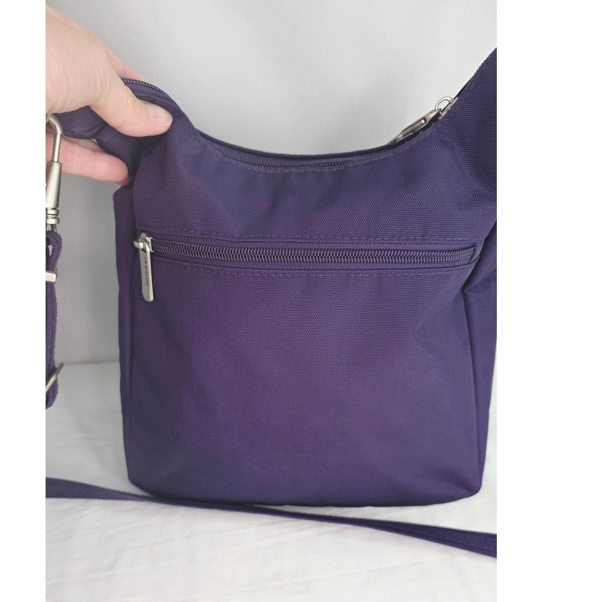 Other Travelon Purple Crossbody Bag Anti Theft Travel Purse Nylon Size ONE SIZE - 5 Thumbnail