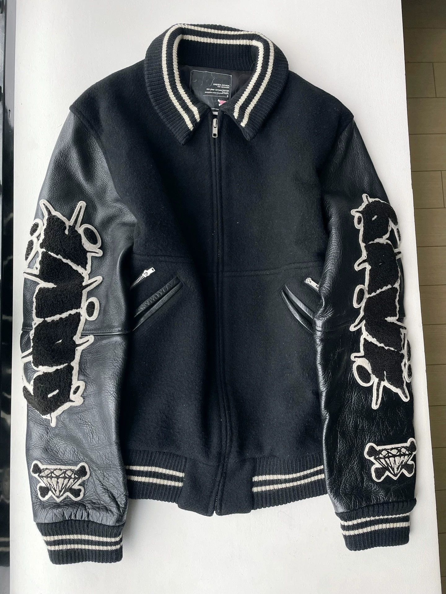 Undercover UNDERCOVER 06AW Insect embroidered corduroy zipper