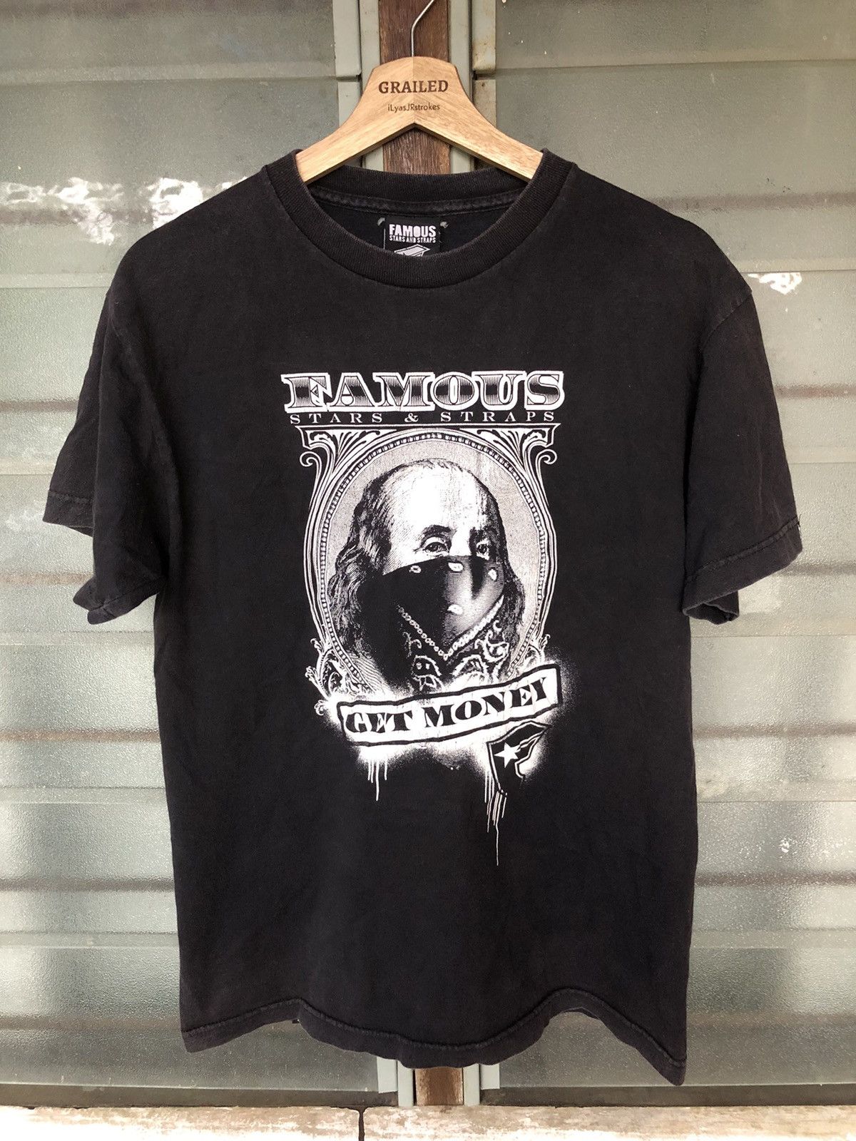 Famous Stars And Straps Vintage Famous Stars and Straps Get Money Shirt Tee Size US M / EU 48-50 / 2 - 2 Thumbnail