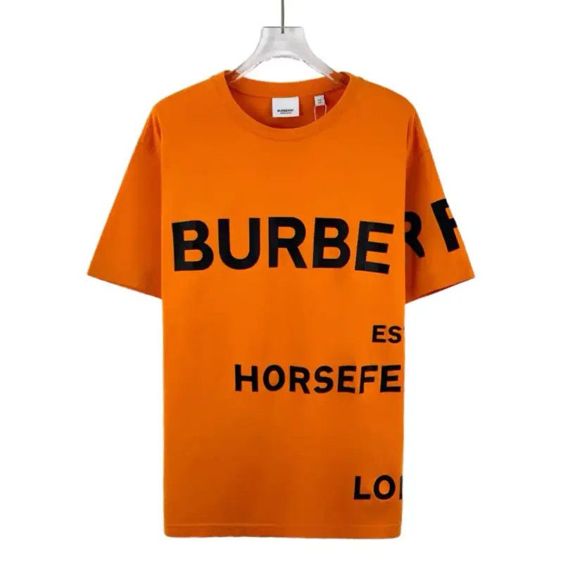 Burberry Burberry Orange Cotton Women's T-Shirt Size XS / US 0-2 / IT 36-38 - 1 Thumbnail