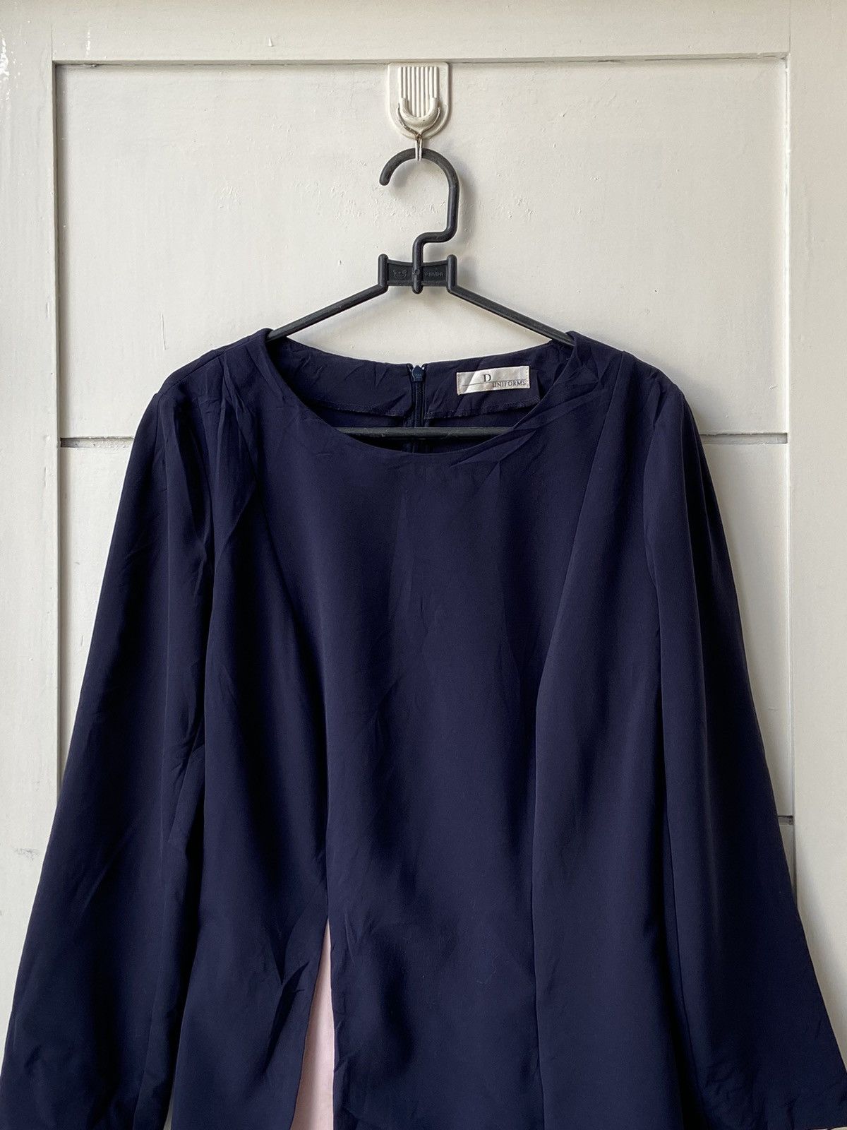 Dior D UNIFORMS Navy Blouse Size XS / US 0-2 / IT 36-38 - 10 Thumbnail