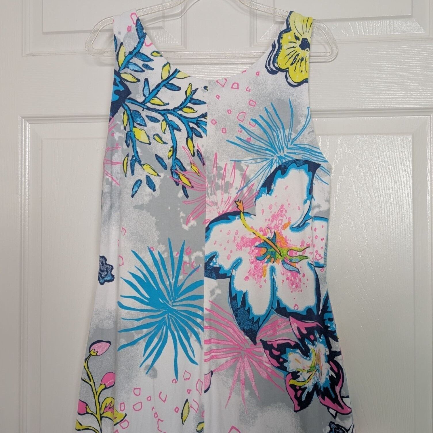 Designer Fresh Produce Floral Cabana Tank Maxi Dress Womens Size M Size M / US 6-8 / IT 42-44 - 8 Thumbnail