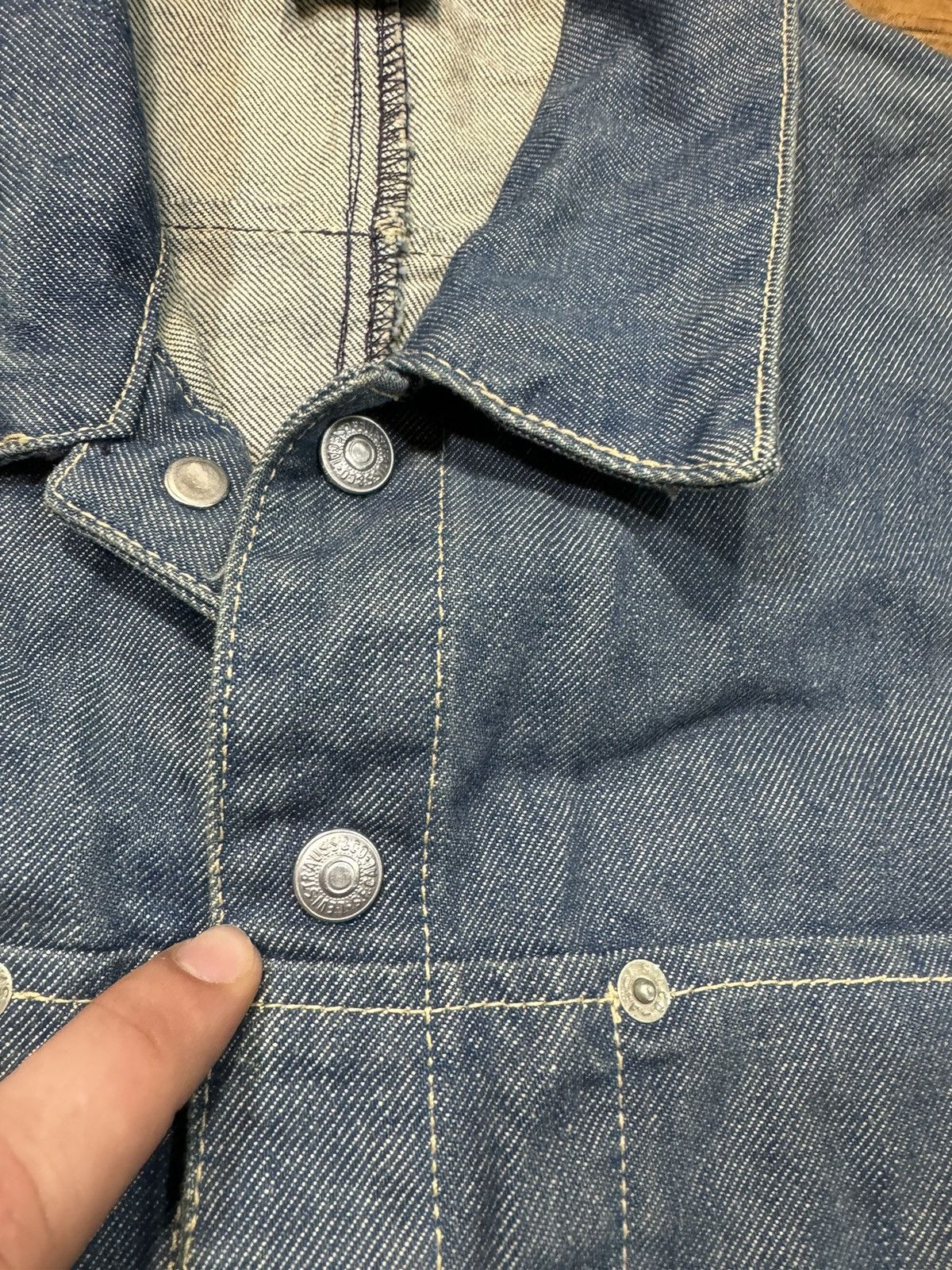 Levi's × Levi's Vintage Clothing × Vintage Vintage Levi’s Engineered Denim Chore Jacket Size US XL / EU 56 / 4 - 7 Thumbnail