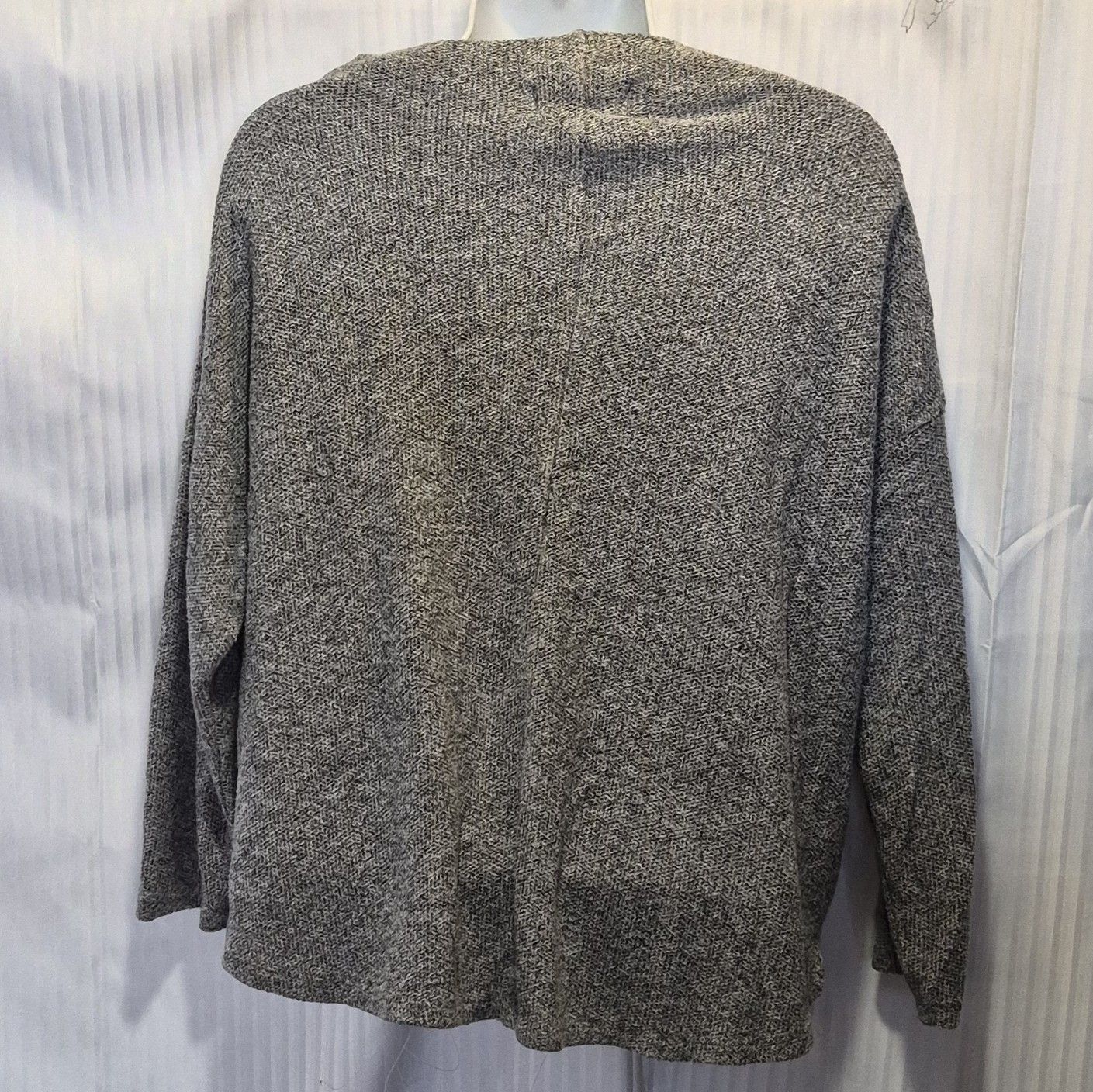Old Navy Old Navy Large Cozy Gray Knit Boatneck Sweater Size L / US 10 / IT 46 - 5 Thumbnail