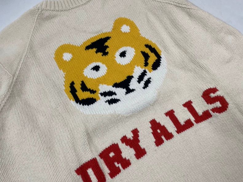 Human Made Human Made Tiger-head knit sweater Size US XL / EU 56 / 4 - 3 Thumbnail