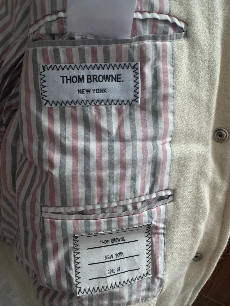Thom Browne Thom Browne White down jacket Size XS / US 0-2 / IT 36-38 - 5 Thumbnail