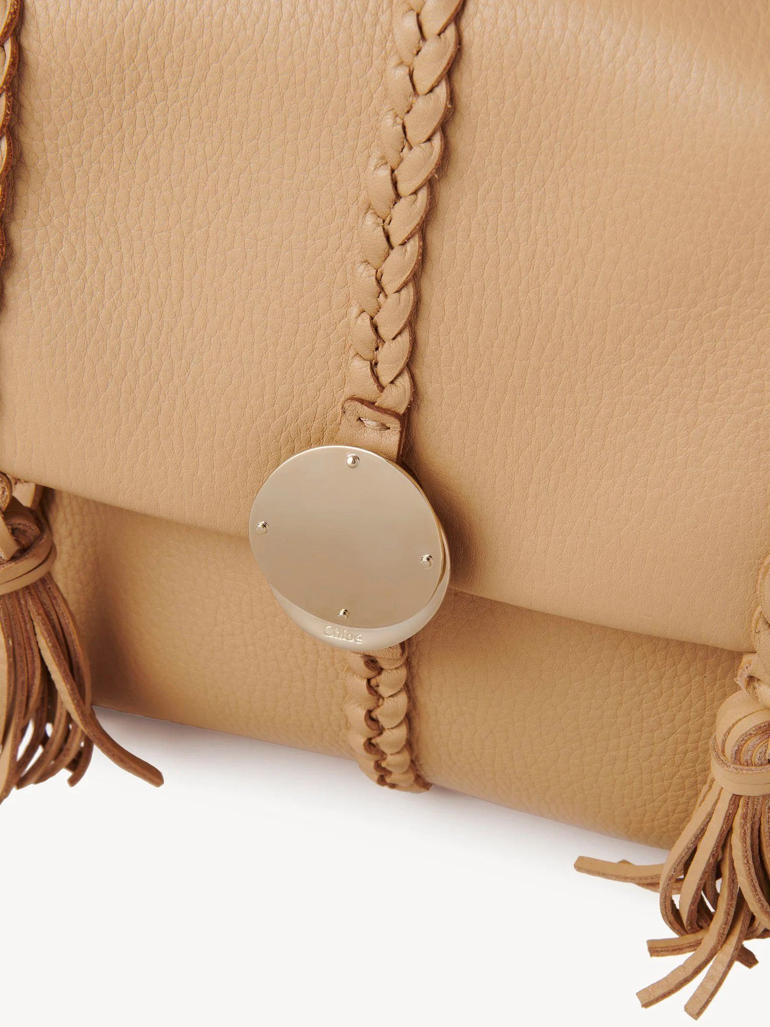Chloe o1loc1c10425 Size: OS / Penelope Small Soft Bag Milky Brown Size ONE SIZE - 4 Thumbnail