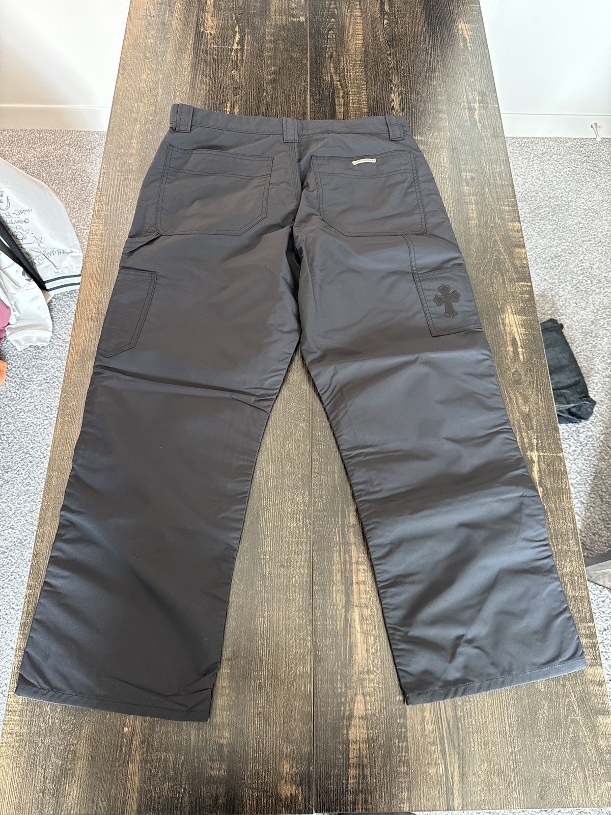 Chrome Hearts Chrome Heart Half Leather Half Nylon Pants Size US 36 / EU 52 - 2 Thumbnail
