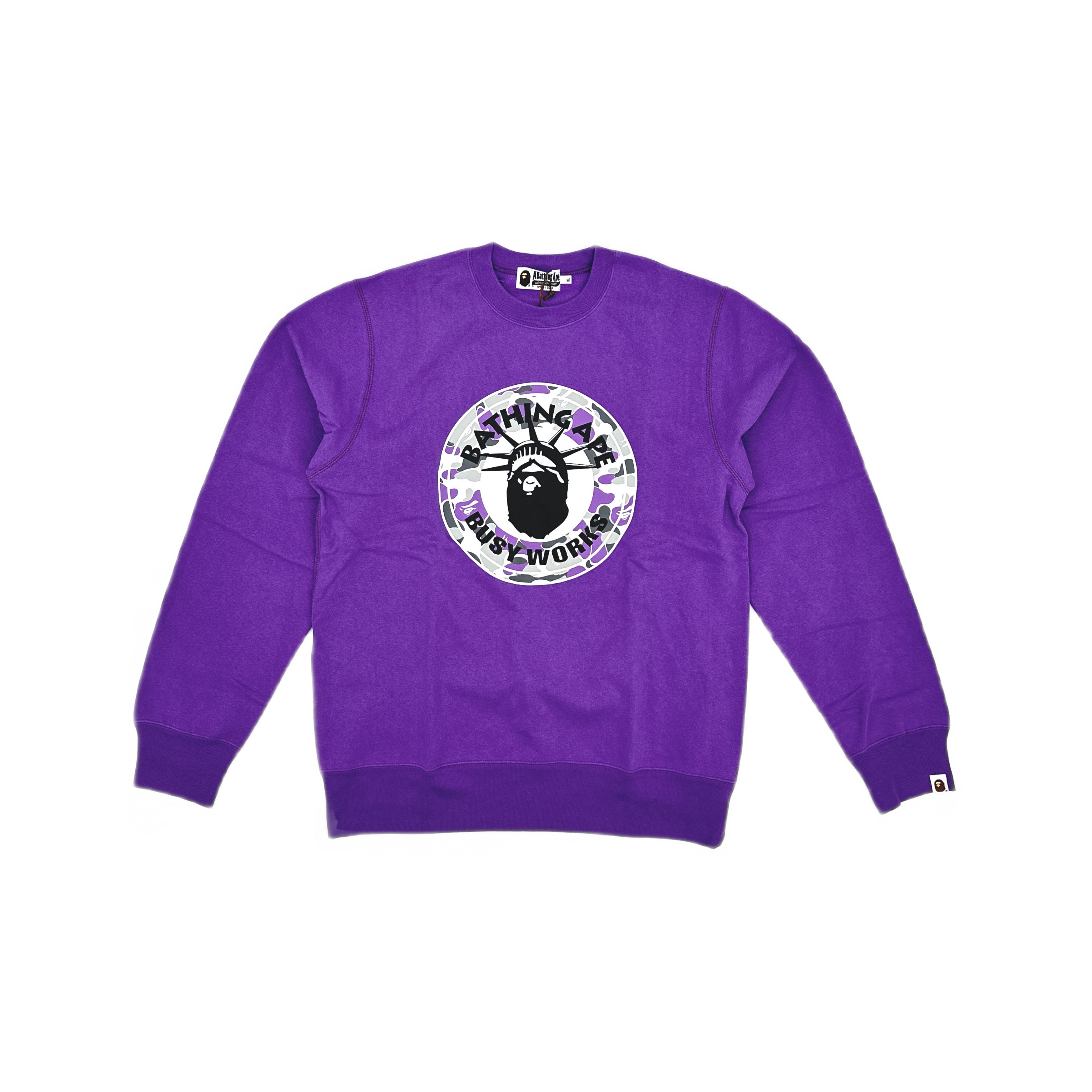Bape A Bathing Ape NYC Logo Sweatshirt Size XL Size US XL / EU 56 / 4 - 1 Thumbnail