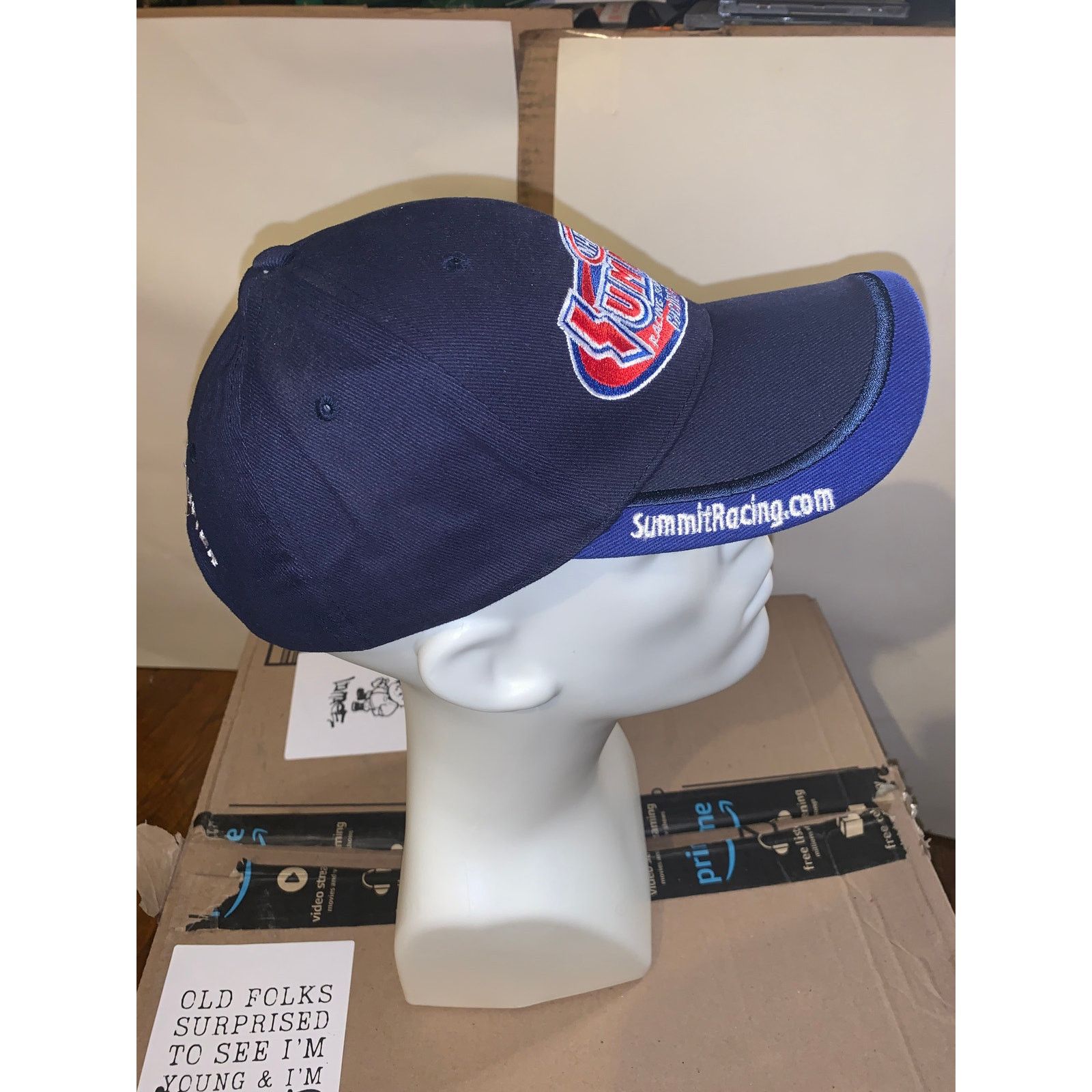 Other × Vintage NHRA Summit Racing Series Hat 2004 Division Qualifier Racing Size ONE SIZE - 2 Thumbnail