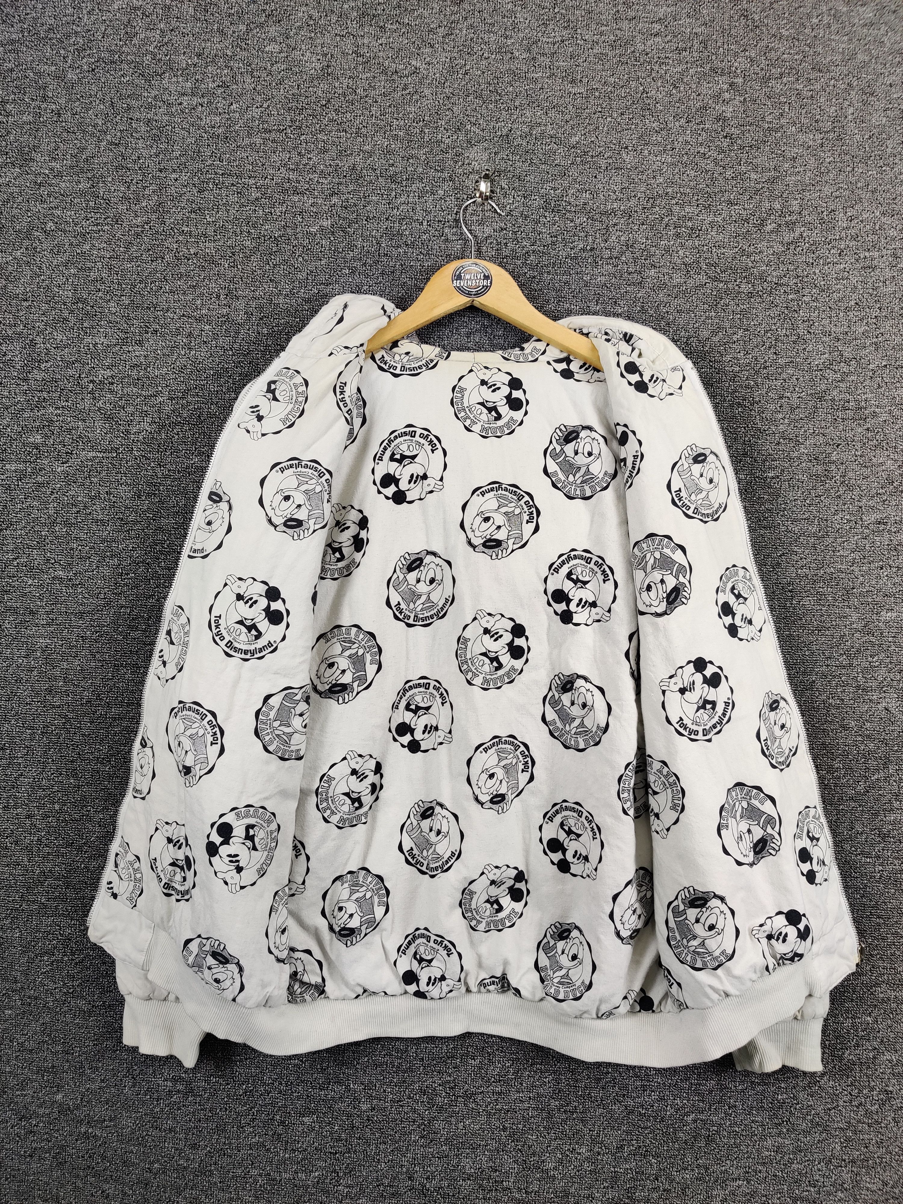 Disney Vintage 90s Tokyo Disneyland Mickey Mouse Bomber Jacket Size US L / EU 52-54 / 3 - 8 Thumbnail