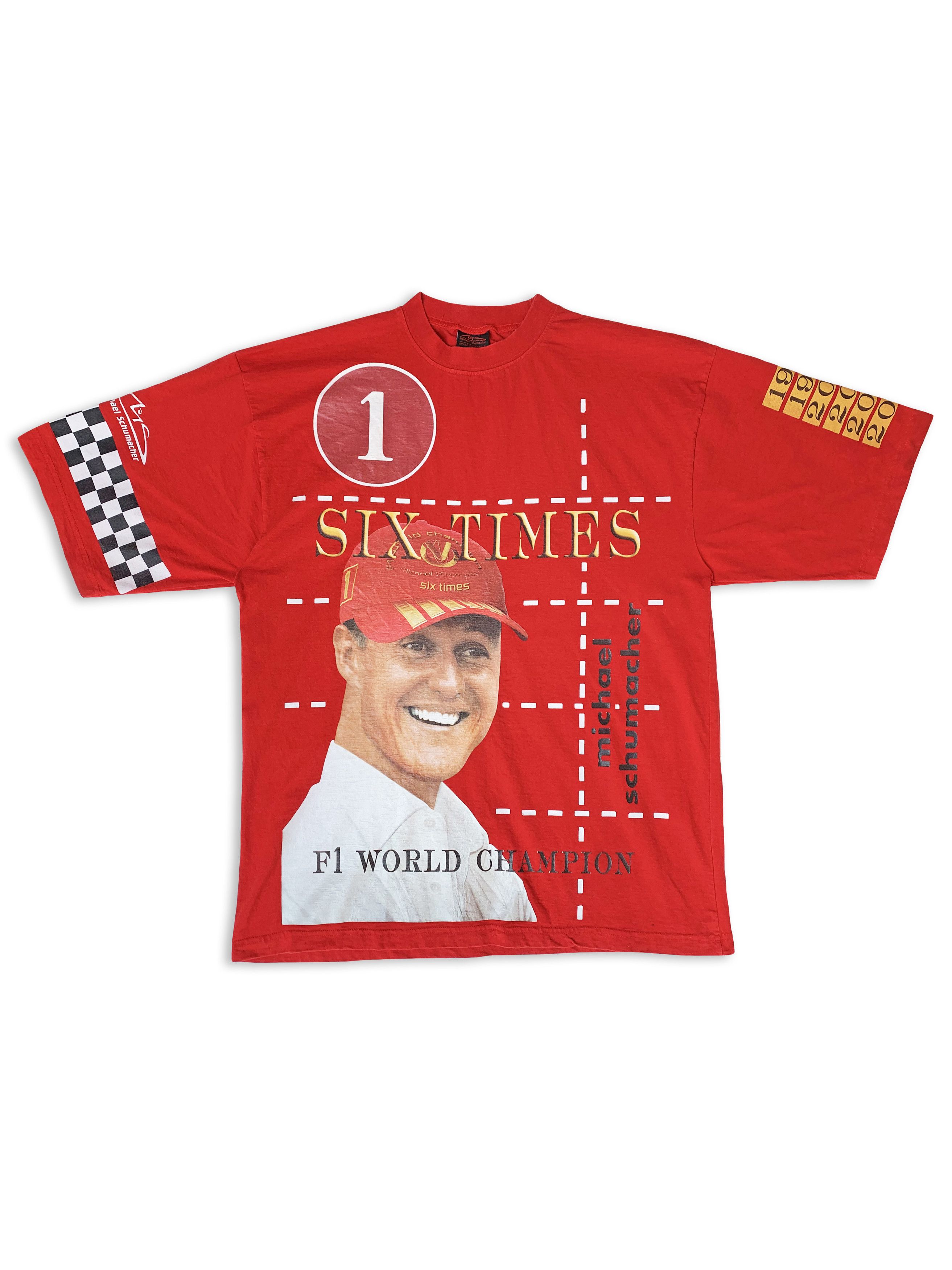 Ferrari Vintage 2003 MICHAEL SCHUMACHER T shirt Y2K F1 Ferrari Tee Size US M / EU 48-50 / 2 - 1 Thumbnail