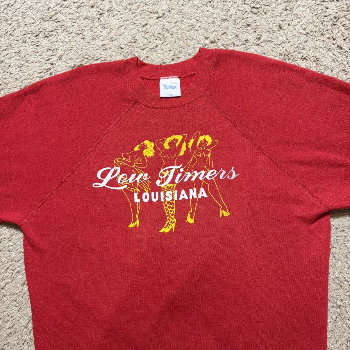 Vintage Vintage Low Timers Louisiana Strip Club Sweatshirt Size US L / EU 52-54 / 3 - 5 Thumbnail