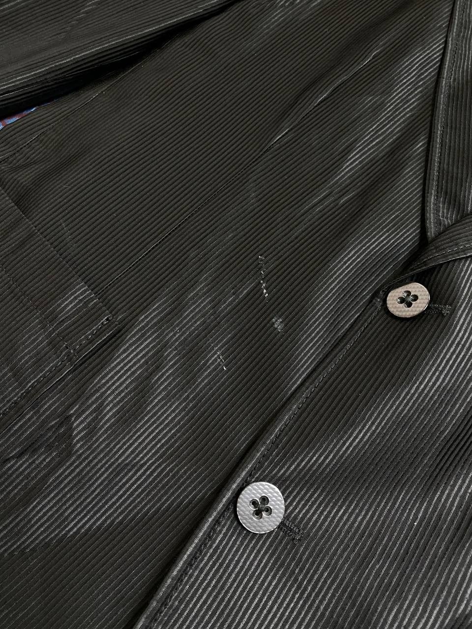 Hugo Boss Blazers Vintage Hugo Boss Y2K Black Streetwear Size 44R - 5 Thumbnail