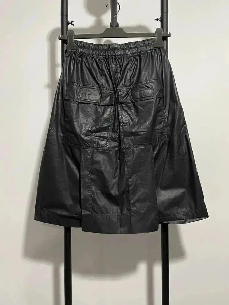 Rick Owens Sz xs Rick Owens Waxed Multi Layers Shorts-2507 Size US 30 / EU 46 - 2 Thumbnail