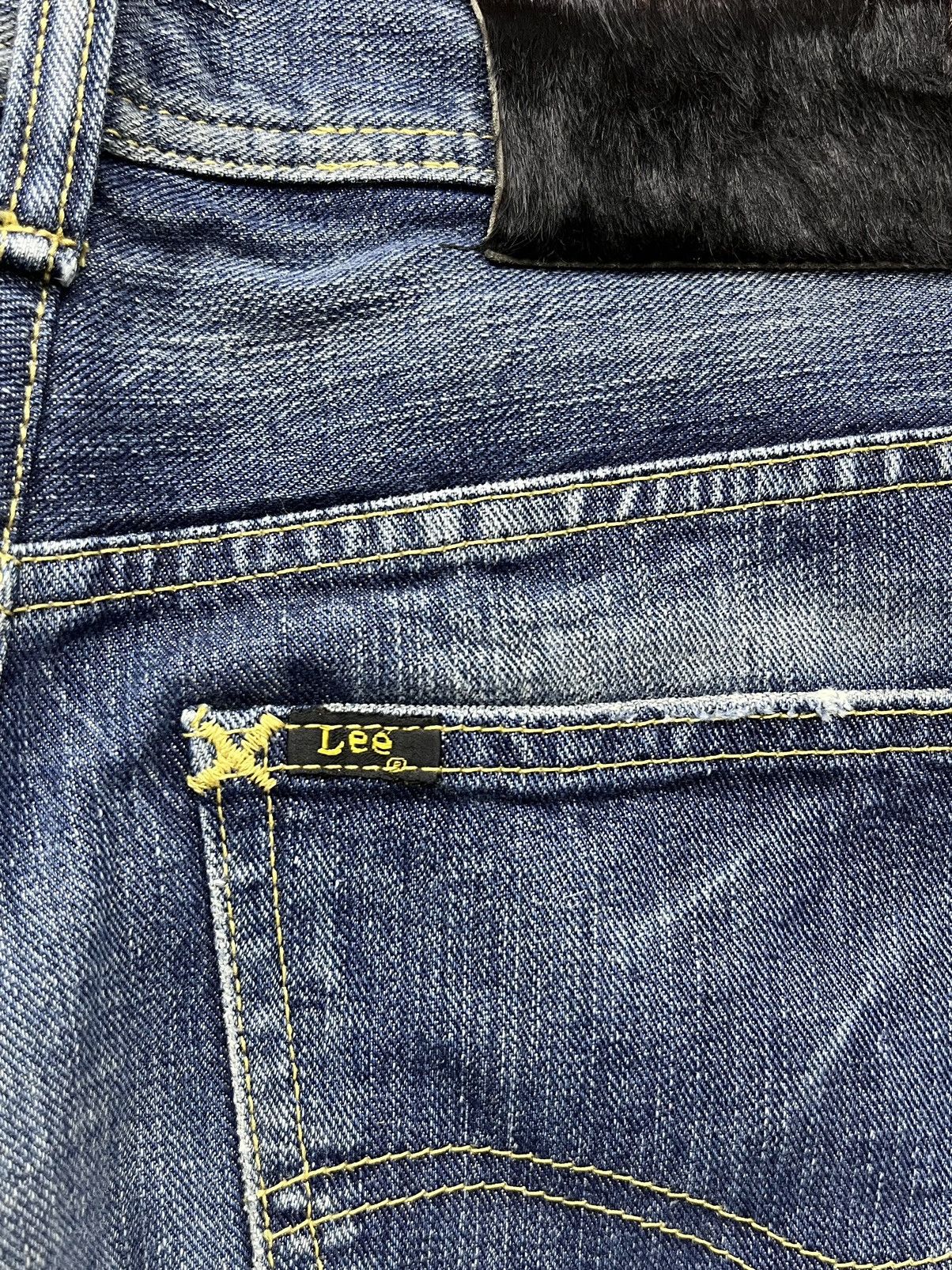 Beams Plus VERY RARE🔥BEAMS x LEE Made In JAPAN Distressed Flare Denim Size 32" / US 10 / IT 46 - 10 Thumbnail