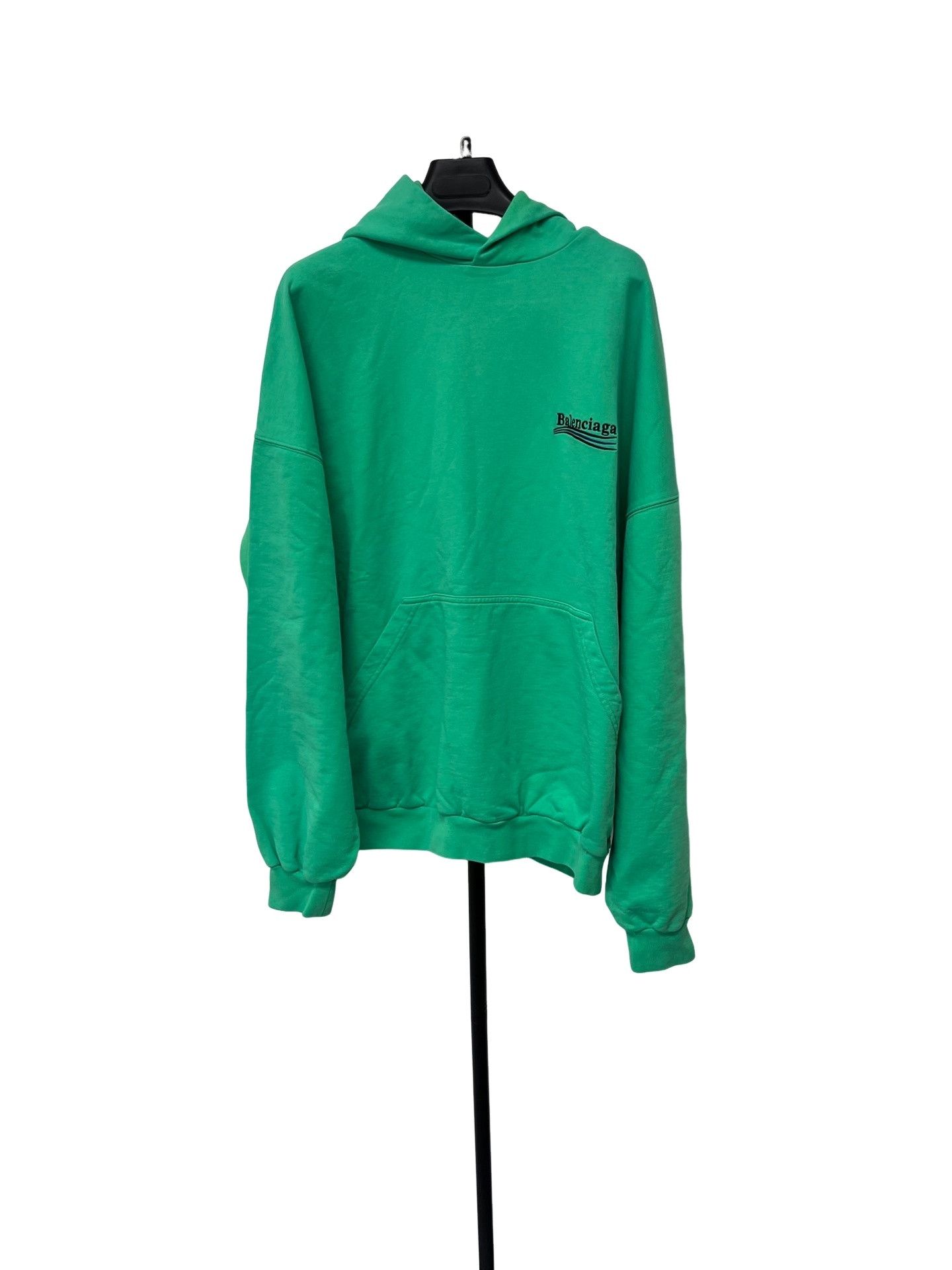 Balenciaga Balenciaga Wave Logo Print Hoodie Size 2 Size US M / EU 48-50 / 2 - 1 Thumbnail