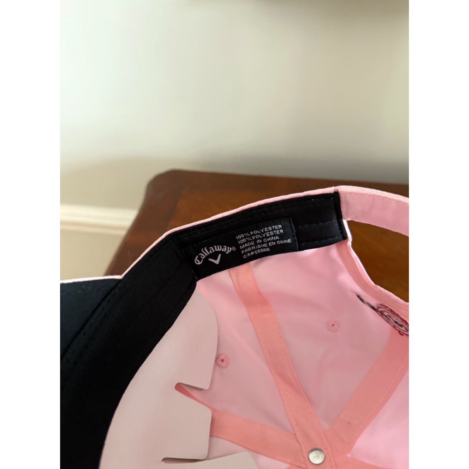 Callaway Callaway Pink Chrome Soft Odyssey Epic Lightweight NEW NWT Adjustable Hat Mens Baseball Cap Size ONE SIZE - 6 Thumbnail