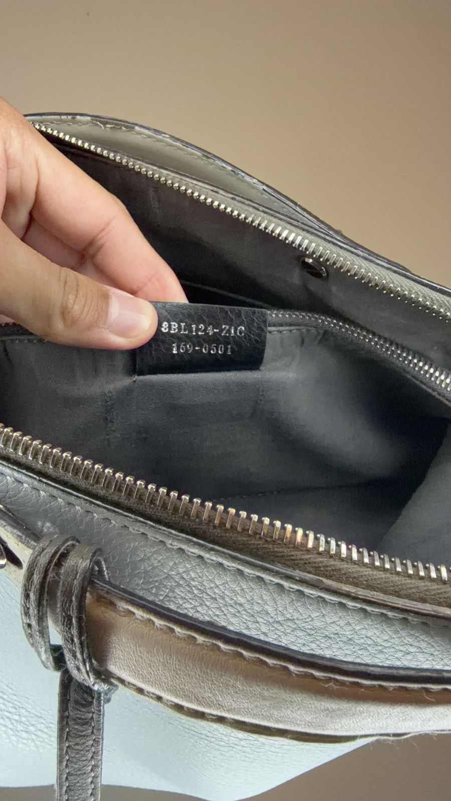 Fendi Fendi By the Way Medium Leather 2 Way Handbag Blue Size ONE SIZE - 9 Thumbnail