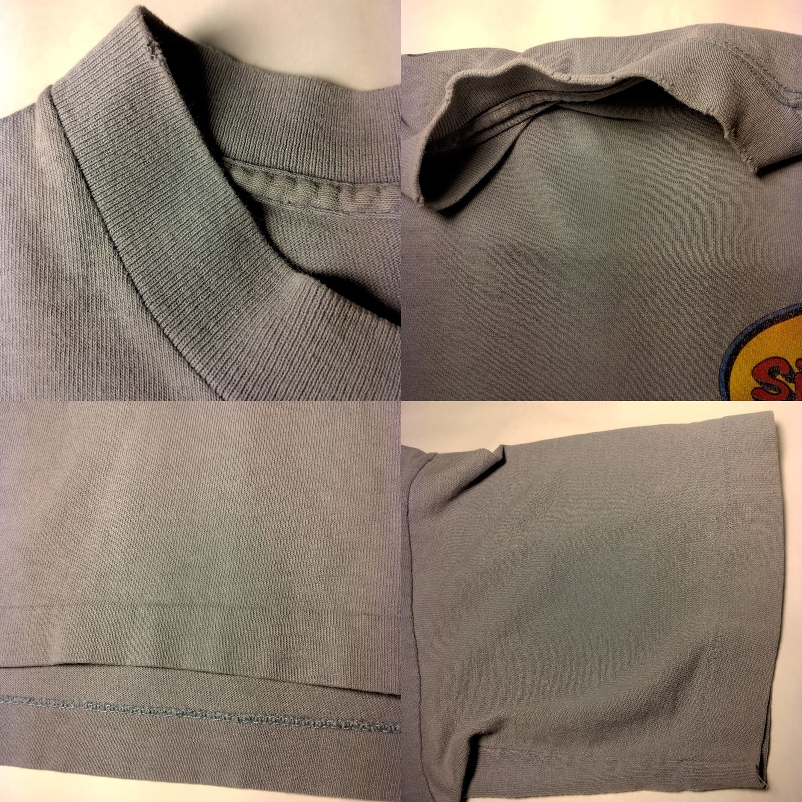 Vintage VINTAGE Six Flags Shirt S/M Blue Cotton Short Sleeve Crew Neck Regular Men Six Flags T Shirt Size US S / EU 44-46 / 1 - 9 Thumbnail
