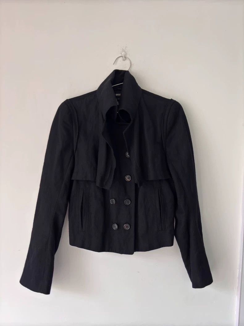 Ann Demeulemeester Ann Demeulemeester's own double-breasted fleece jacket Size US L / EU 52-54 / 3 - 2 Thumbnail