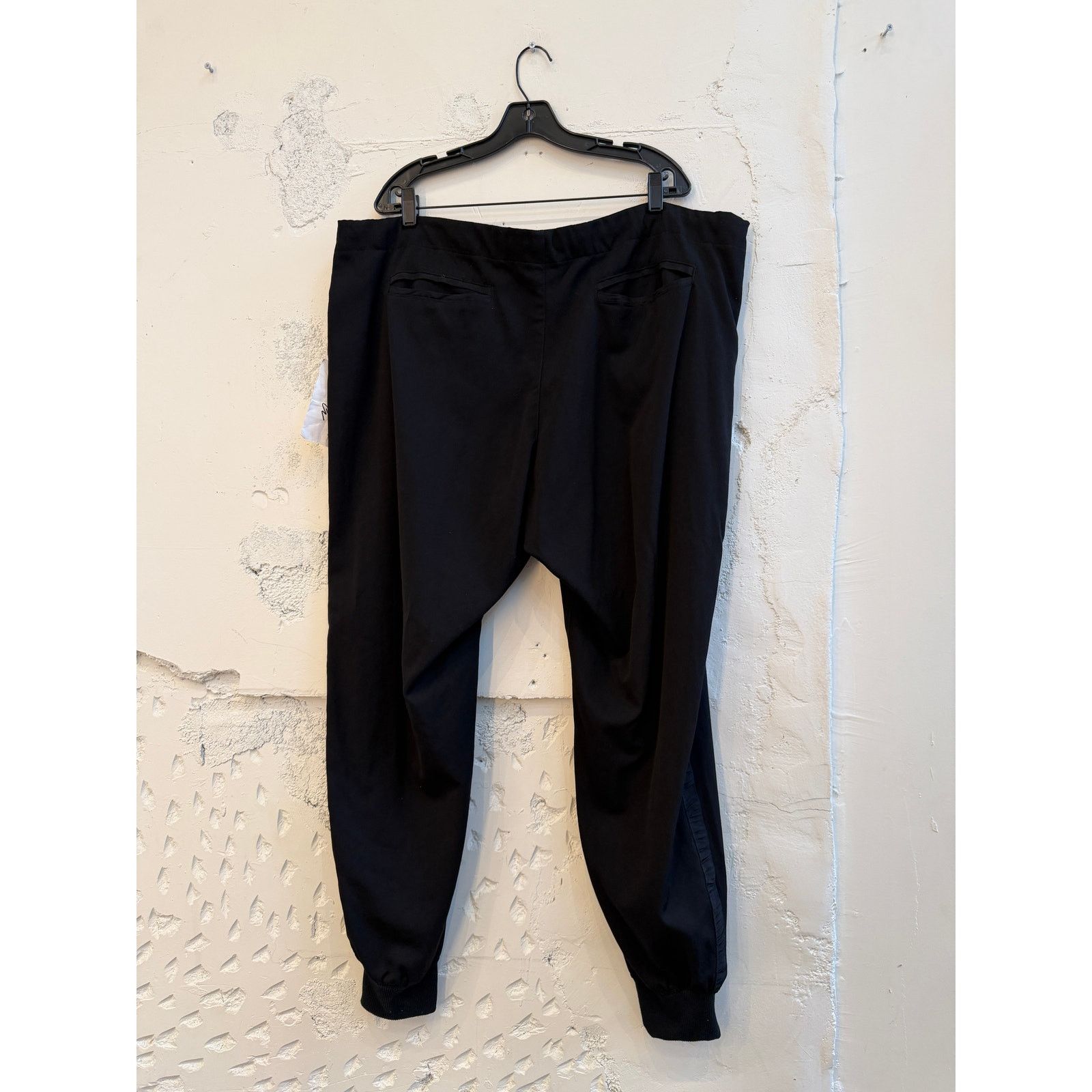Greg Lauren Greg Lauren SAMPLE Black Gabardine Tux Lounge Pant Size US 36 / EU 52 - 3 Thumbnail
