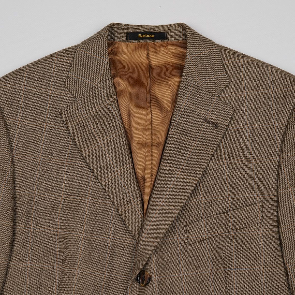 Barbour Barbour Wool Plaid Check Blazer Jacket Size 40R - 4 Thumbnail