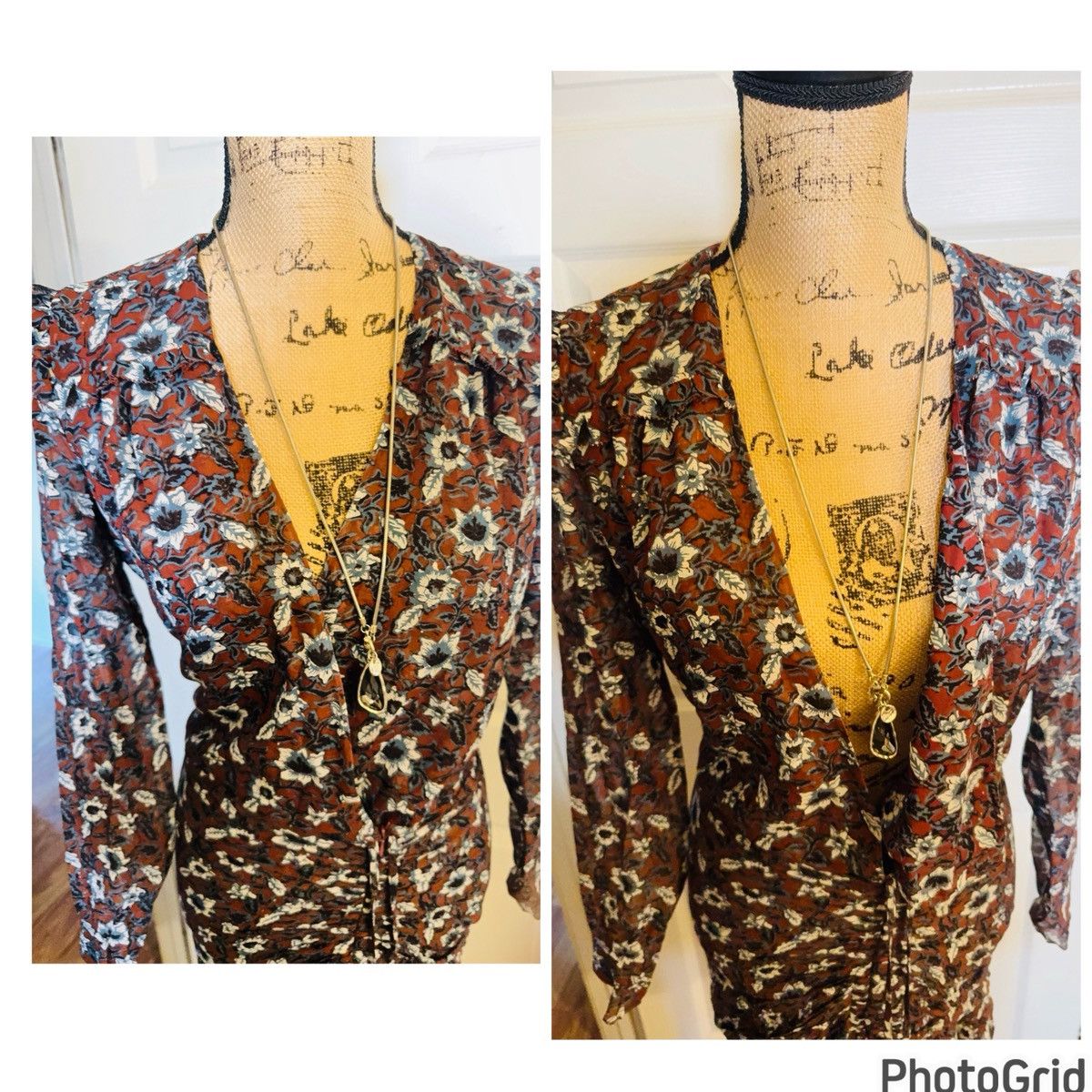 Veronica Beard Veronica Beard Floral Silk Dress Size XS / US 0-2 / IT 36-38 - 6 Thumbnail