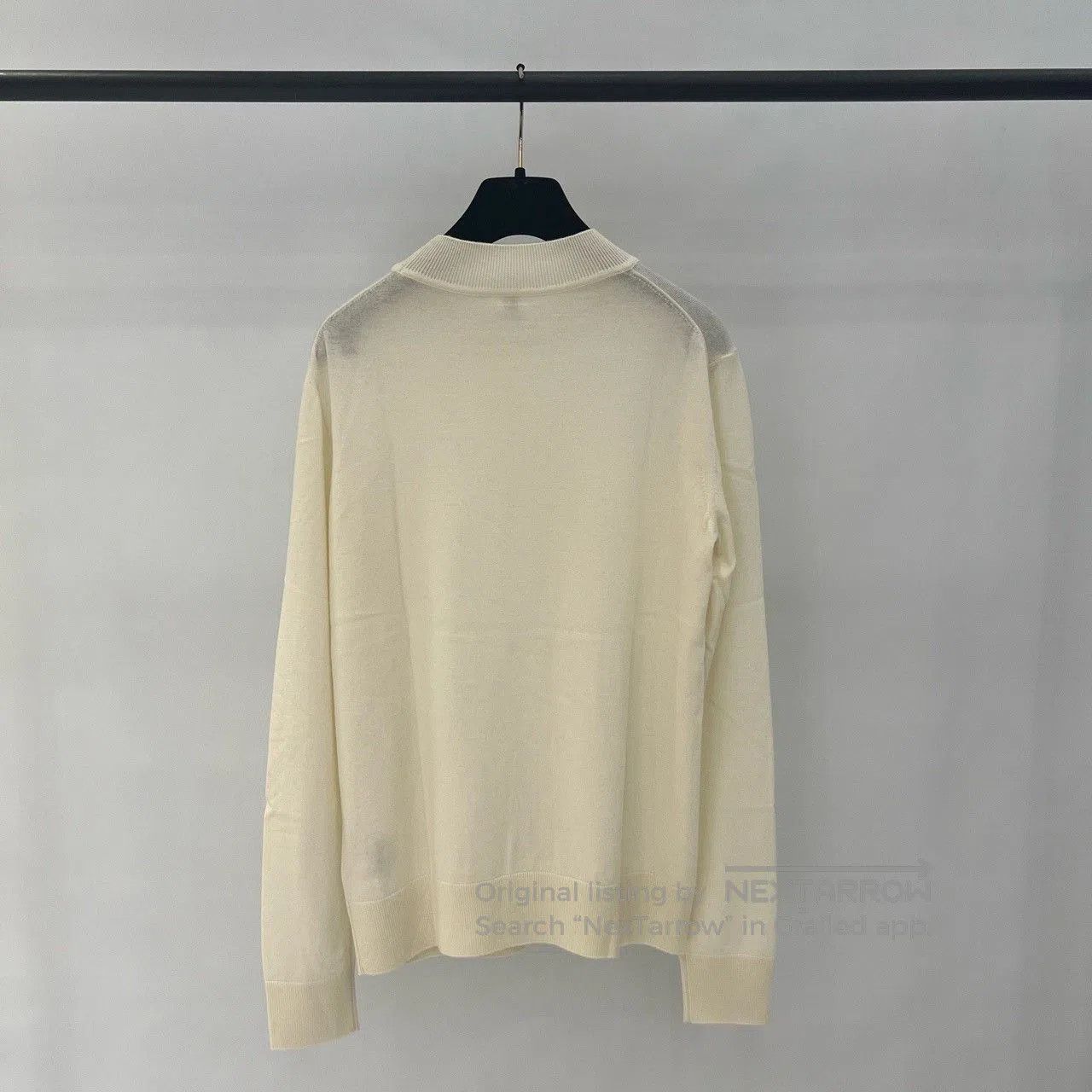 Hermes Hermes Cream Knit Sweater Size 38. Size S / US 4 / IT 40 - 2 Thumbnail