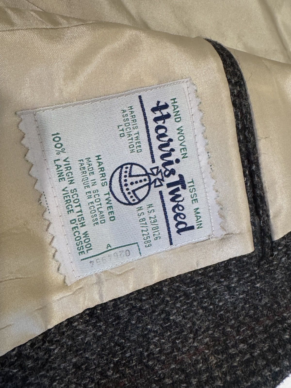 Harris Tweed Harris Tweed Moore's Hand Woven Scottish Wool Blazer Size 40R - 5 Thumbnail