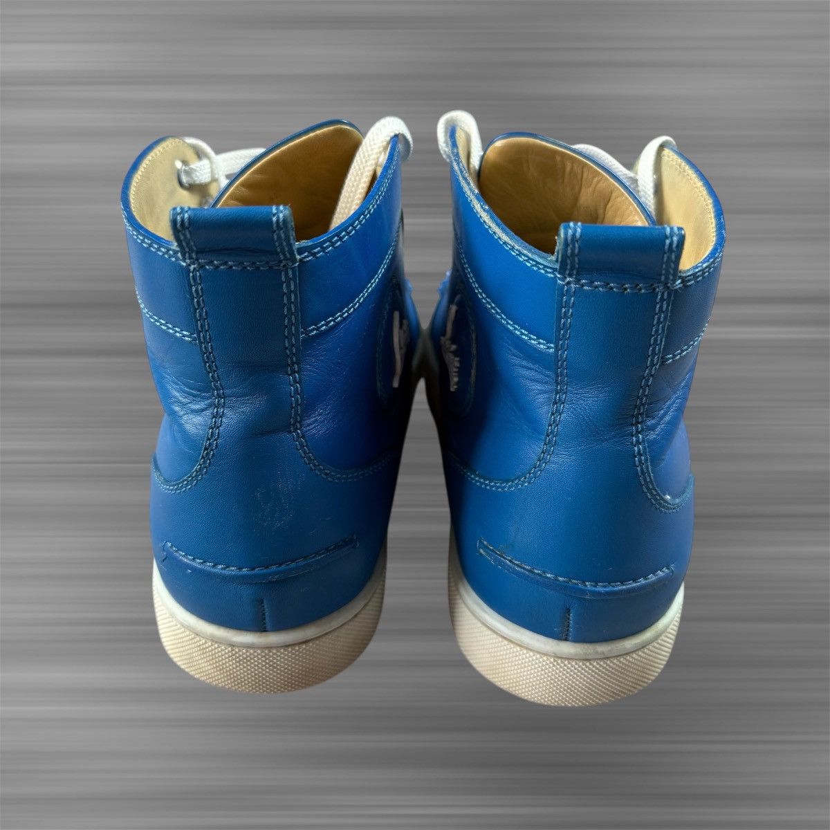 Christian Louboutin CHRISTIAN LOUBOUTIN High Top Spikes Orlato FLAT Shoes Size US 9.5 / EU 42-43 - 6 Thumbnail