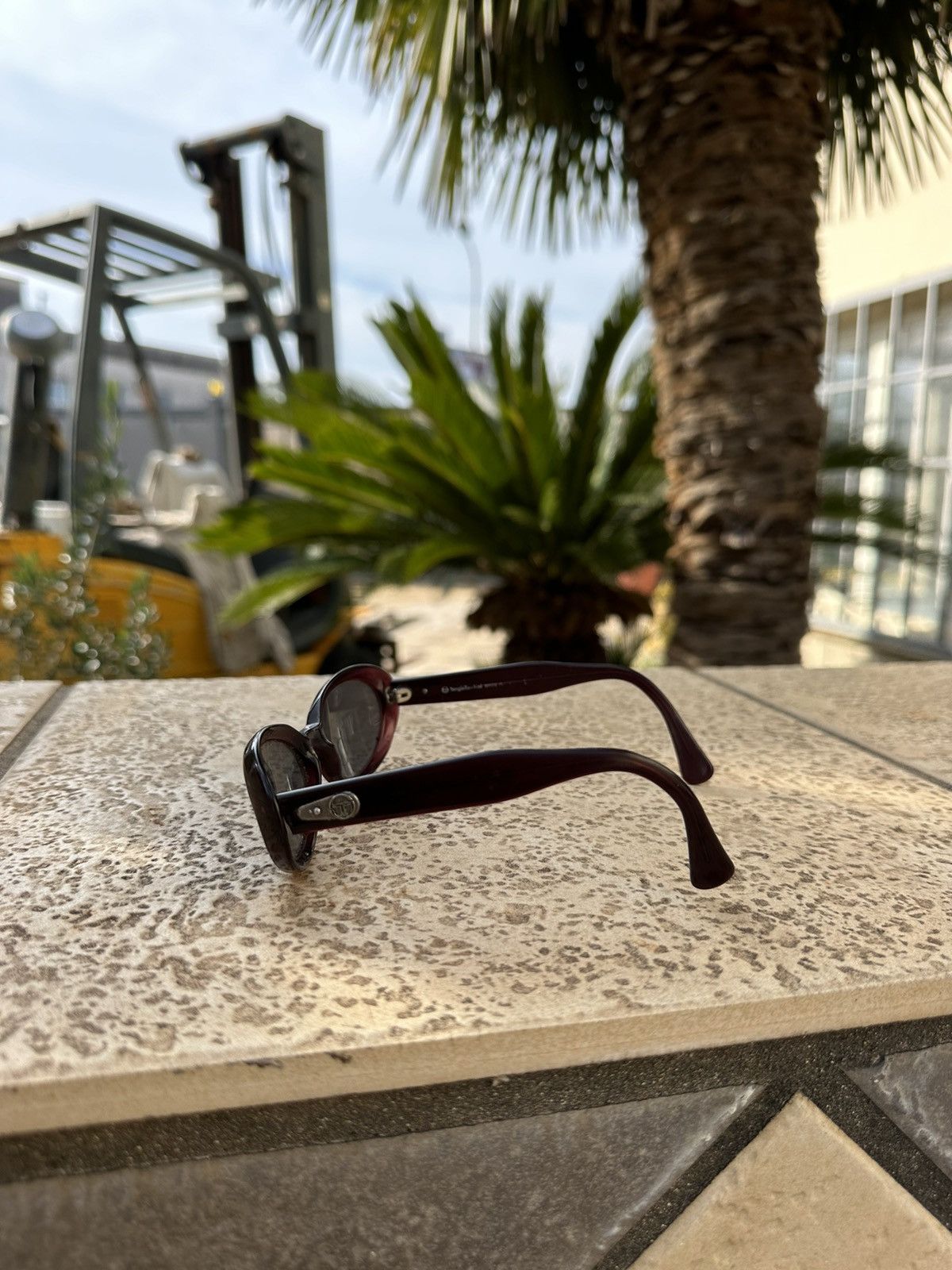 Sergio Tacchini × Vintage Sergio Tacchini Red Sunglasses 1557 Vintage Size ONE SIZE - 3 Thumbnail