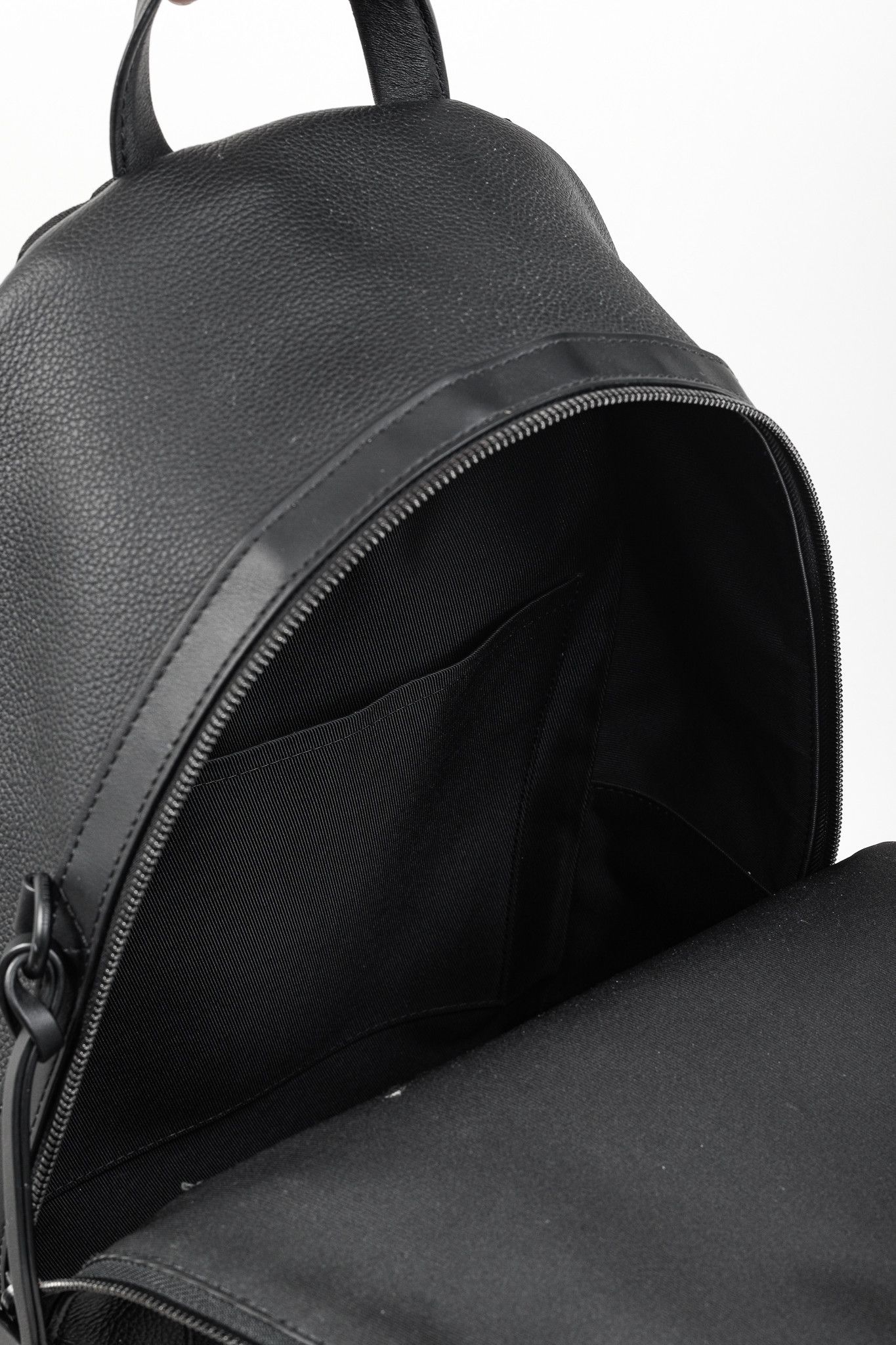 Louis Vuitton Louis Vuitton Takeoff Black Leather LV Monogram Backpack Size ONE SIZE - 12 Thumbnail