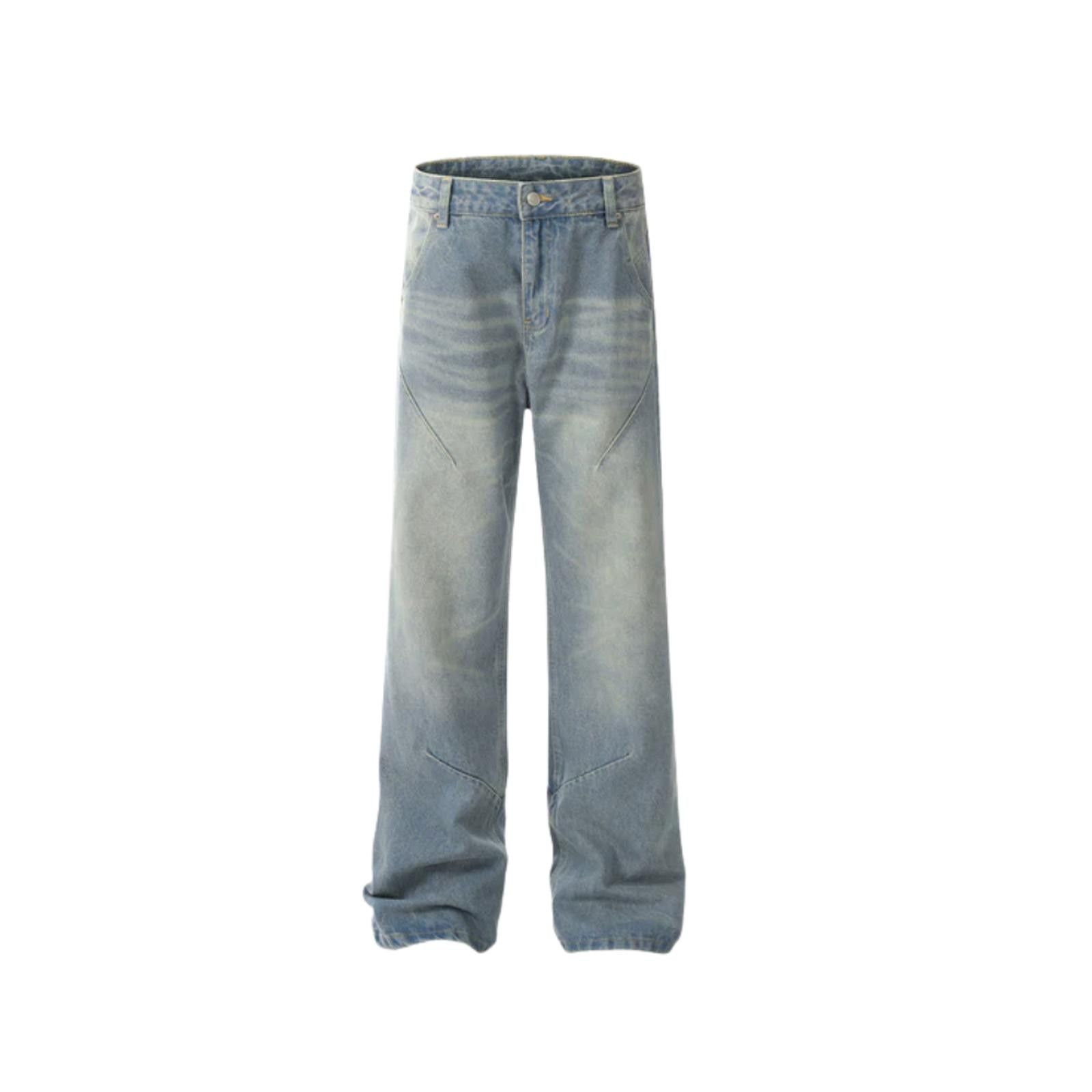 Jean Baggy Washed Jeans - Vintage Loose Size US 32 / EU 48 - 1 Thumbnail
