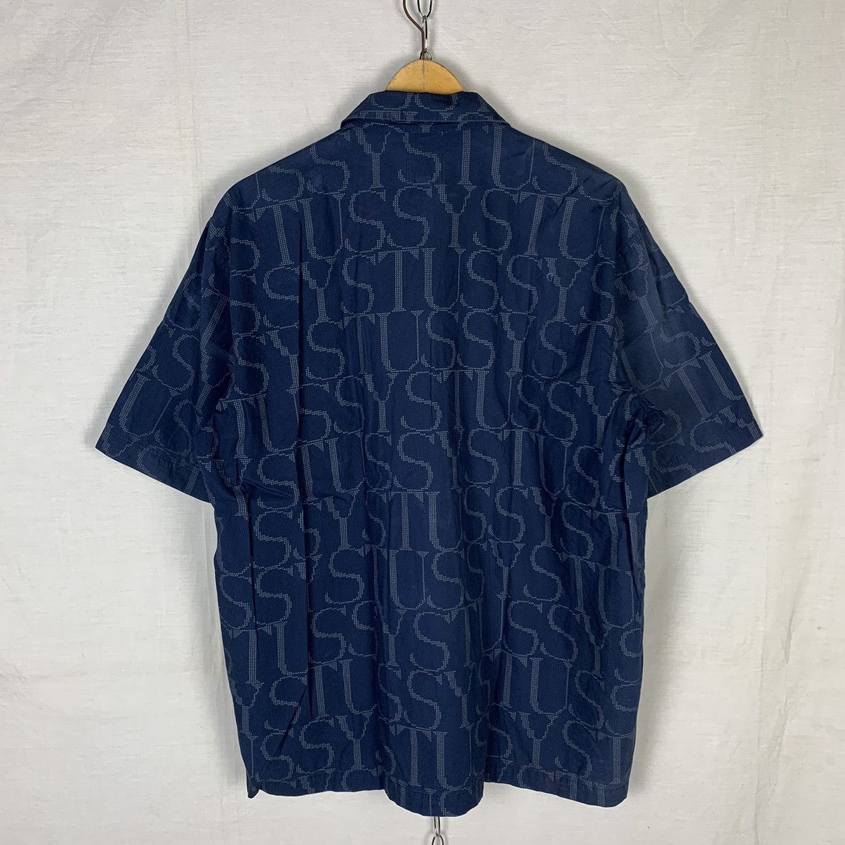 Stussy Vintage Stussy Spellout Shirt Size US L / EU 52-54 / 3 - 3 Thumbnail