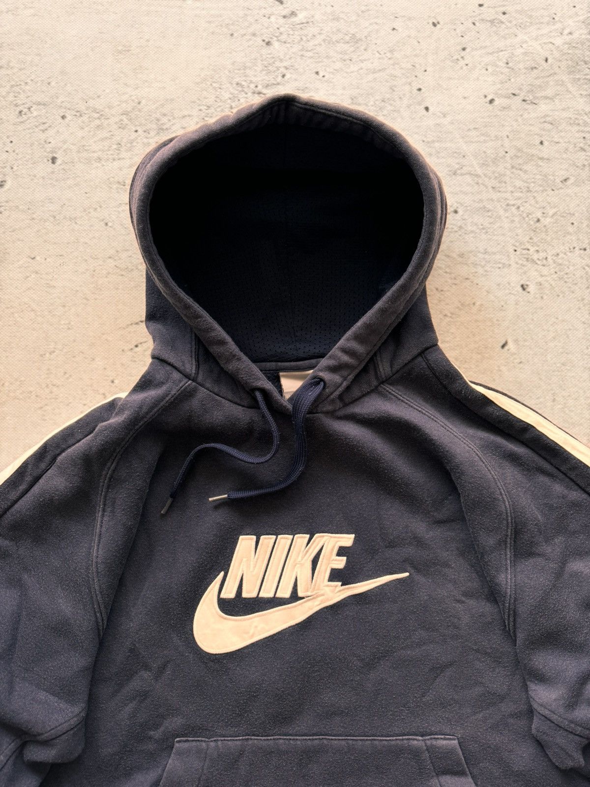 Nike × Vintage NIKE VINTAGE CENTER LOGO OVERSIZE BOXY HOODIE Size US XL / EU 56 / 4 - 4 Thumbnail